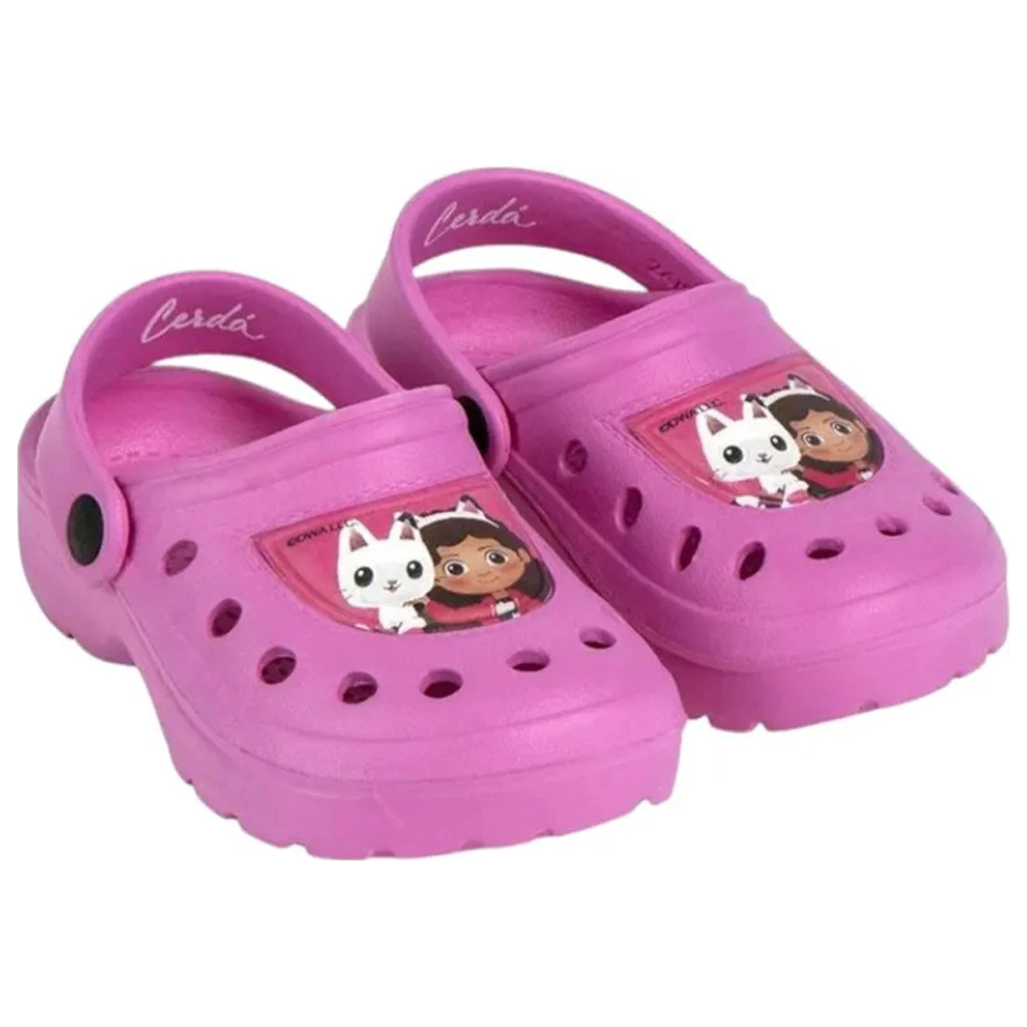 Gabi's Dollhouse papuci roz Clog pentru copii poza produsului
