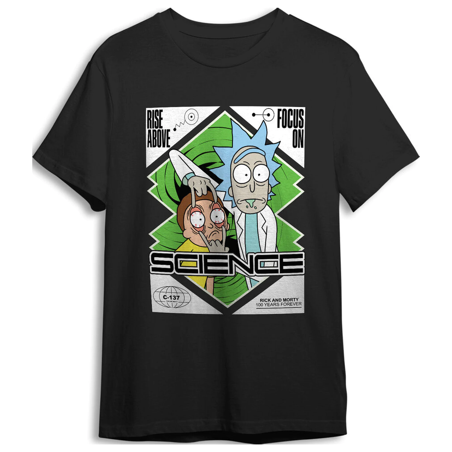 Rick & Morty Science tricou pentru adulți poza produsului