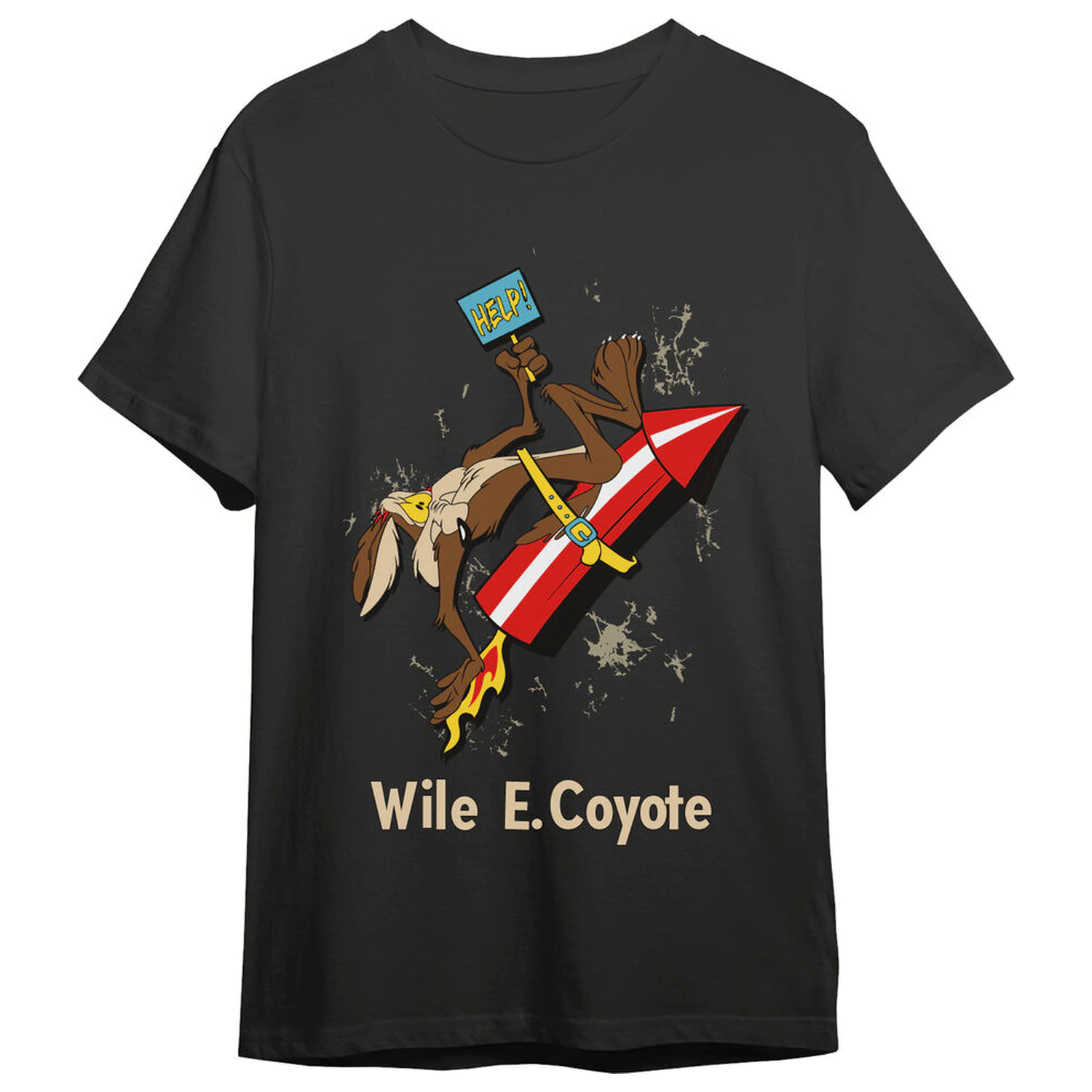 Looney Tunes Coyote Rocket tricou adult poza produsului