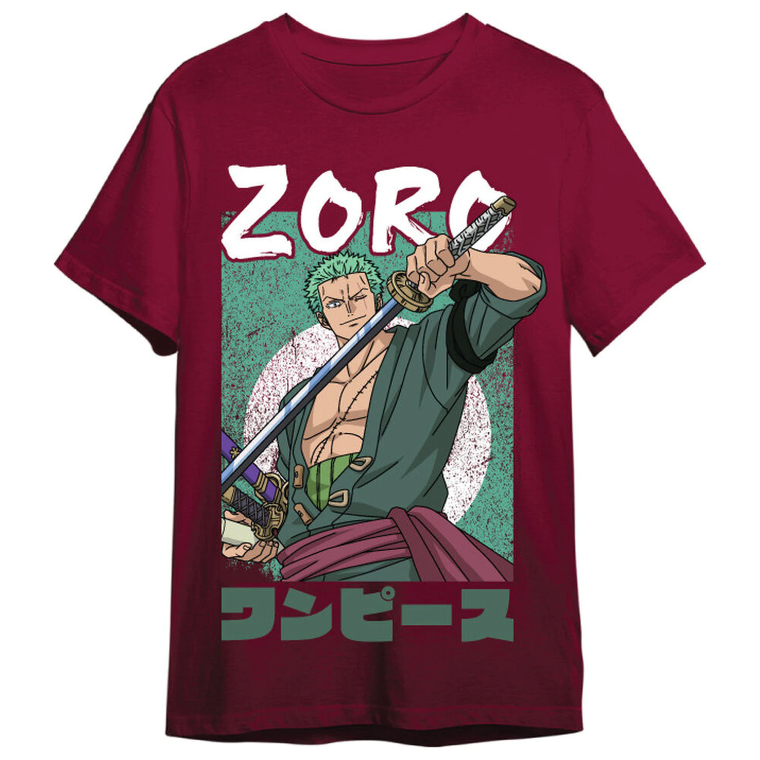 One Piece Roronoa Zoro tricou pentru adulți poza produsului