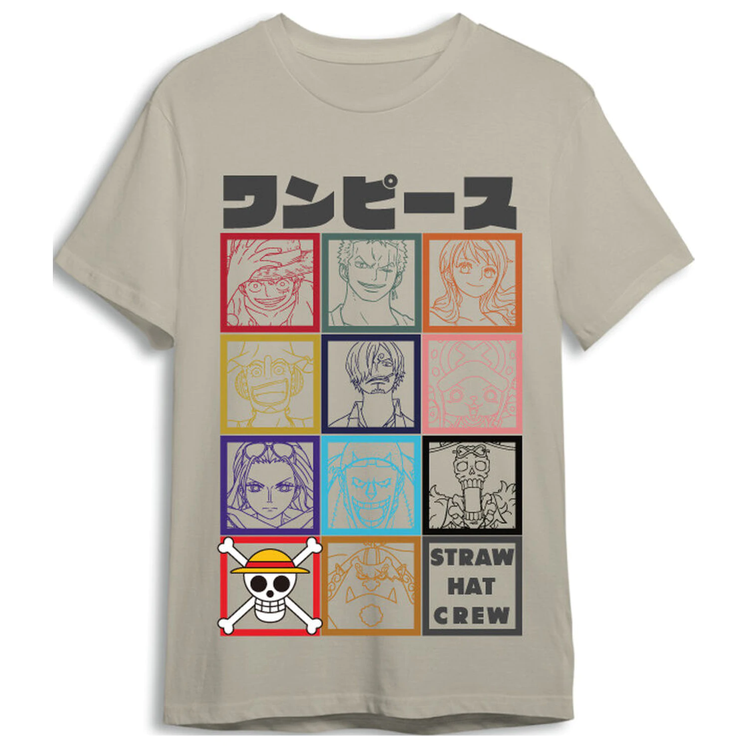 One Piece Straw Hat Crew tricou pentru adulți poza produsului