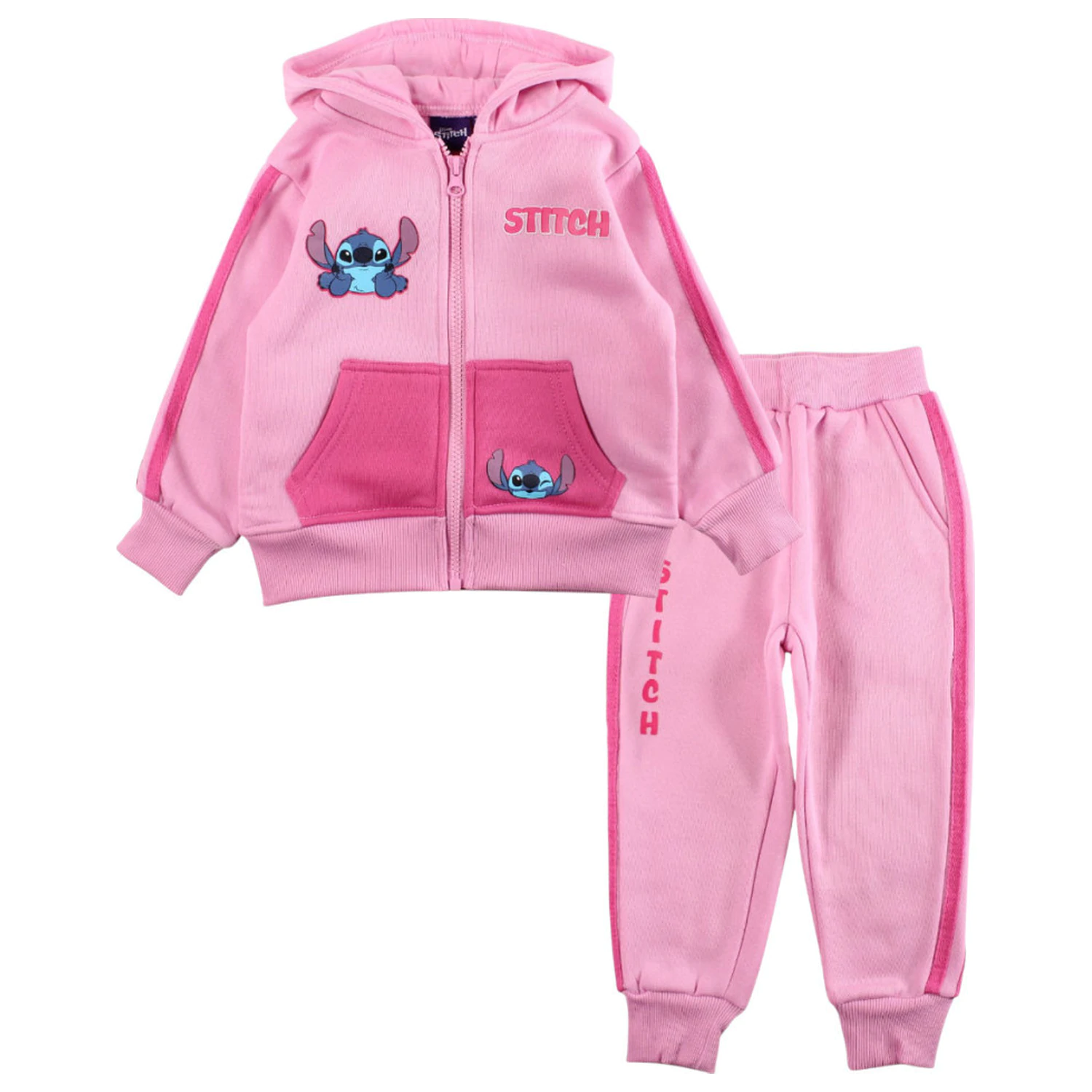 Stitch Pinky Set trening/jogging copii poza produsului