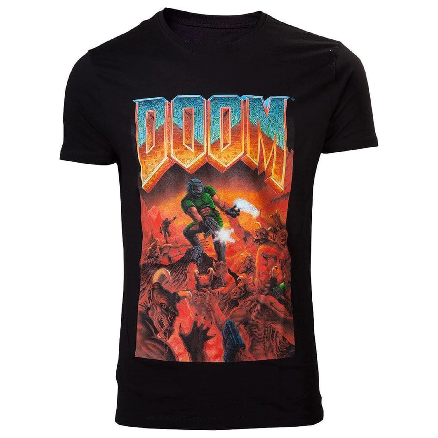 DOOM Tricou Classic Boxart poza produsului