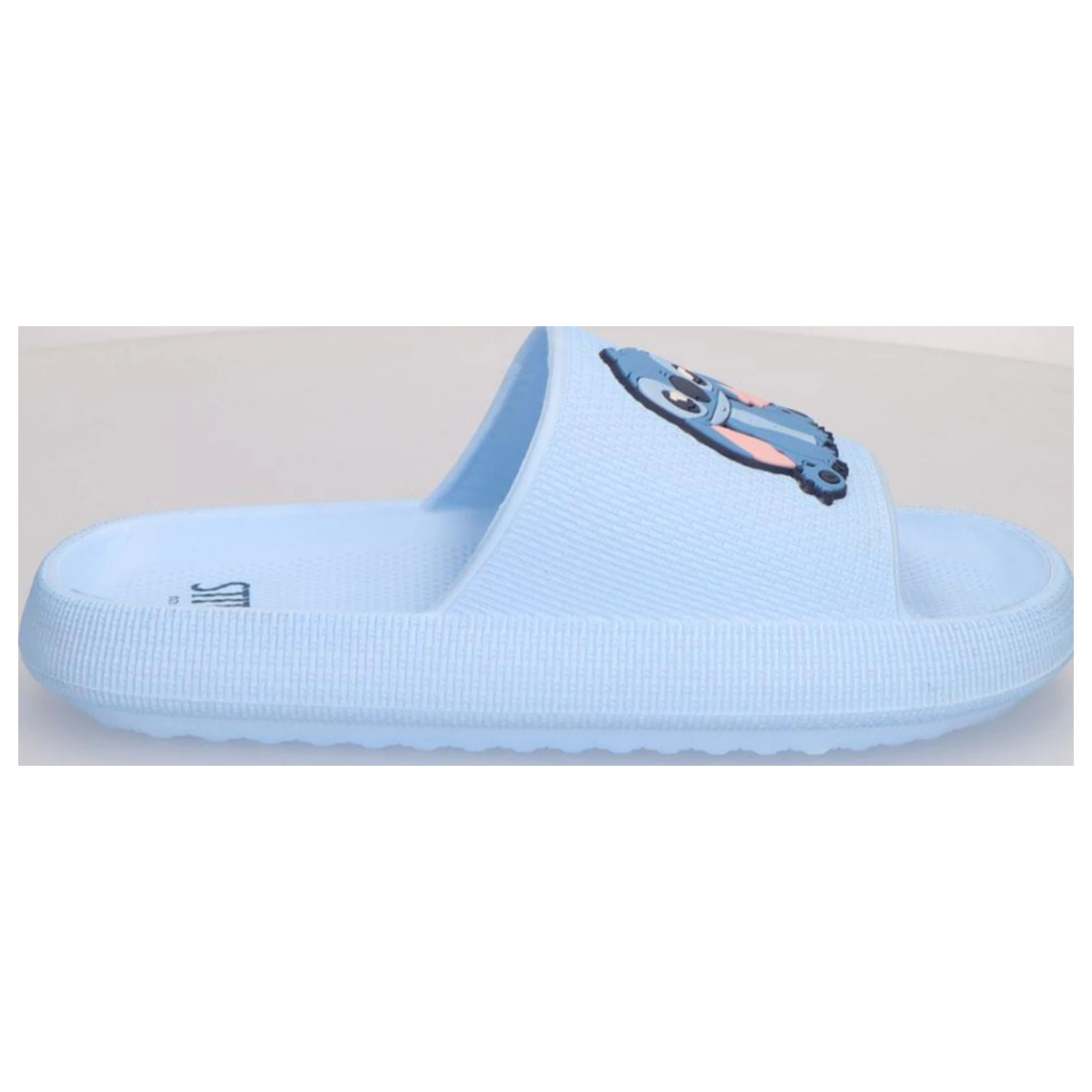 Stitch Sitting Adult Slippers poza produsului