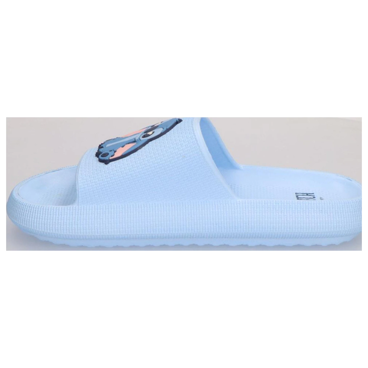 Stitch Sitting Adult Slippers poza produsului