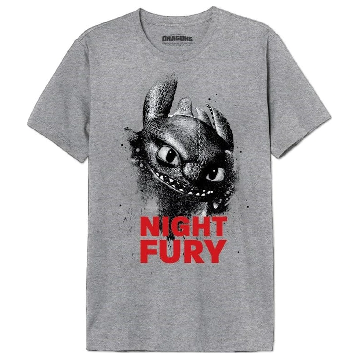 How to Train Your Dragon tricou Night Fury poza produsului