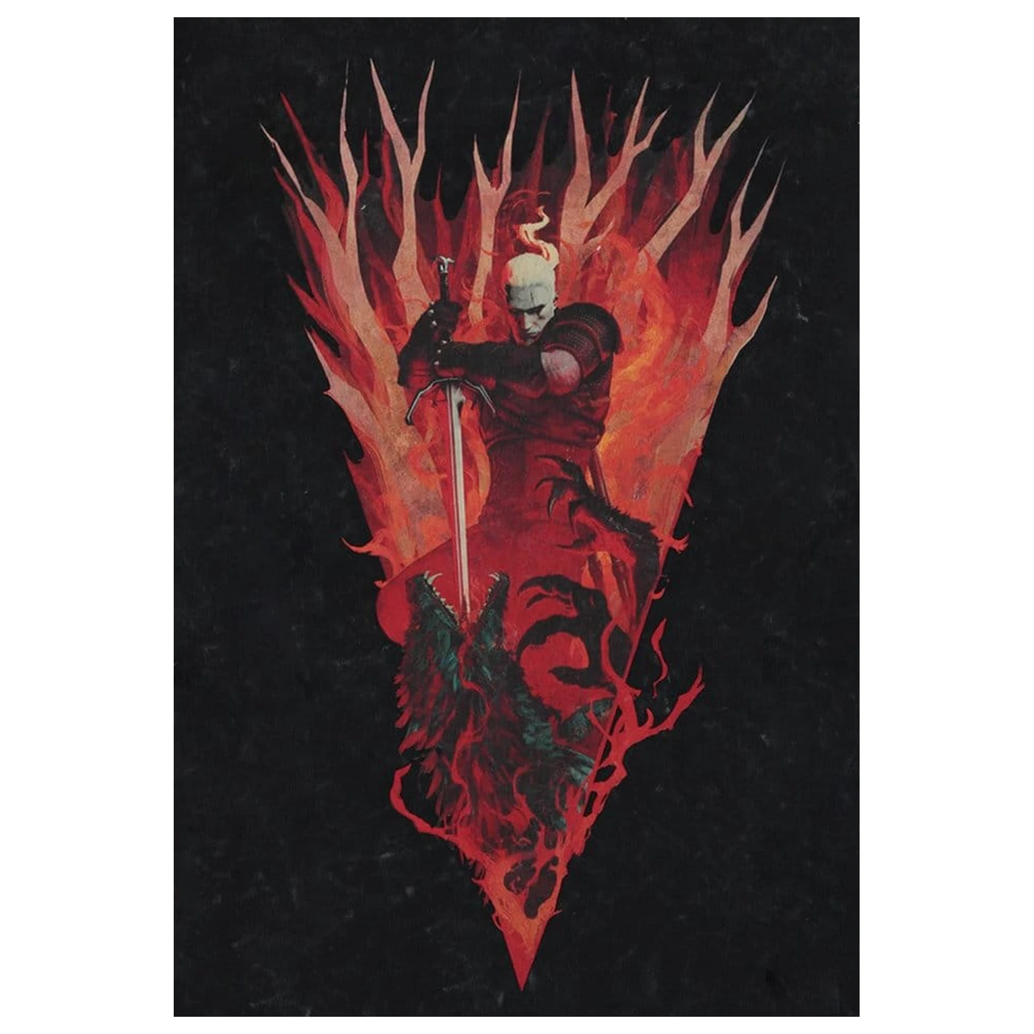 The Witcher tricou The Beast Slayer poza produsului