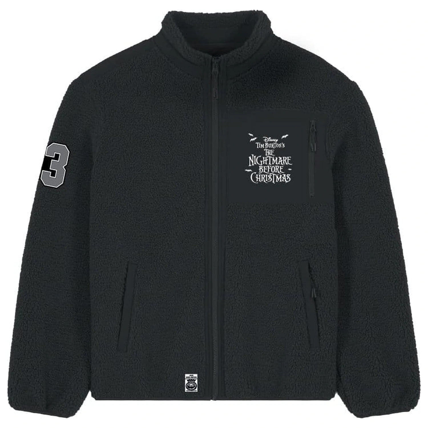 The Nightmare Before Christmas Jack Skellington jachetă Sherpa poza produsului