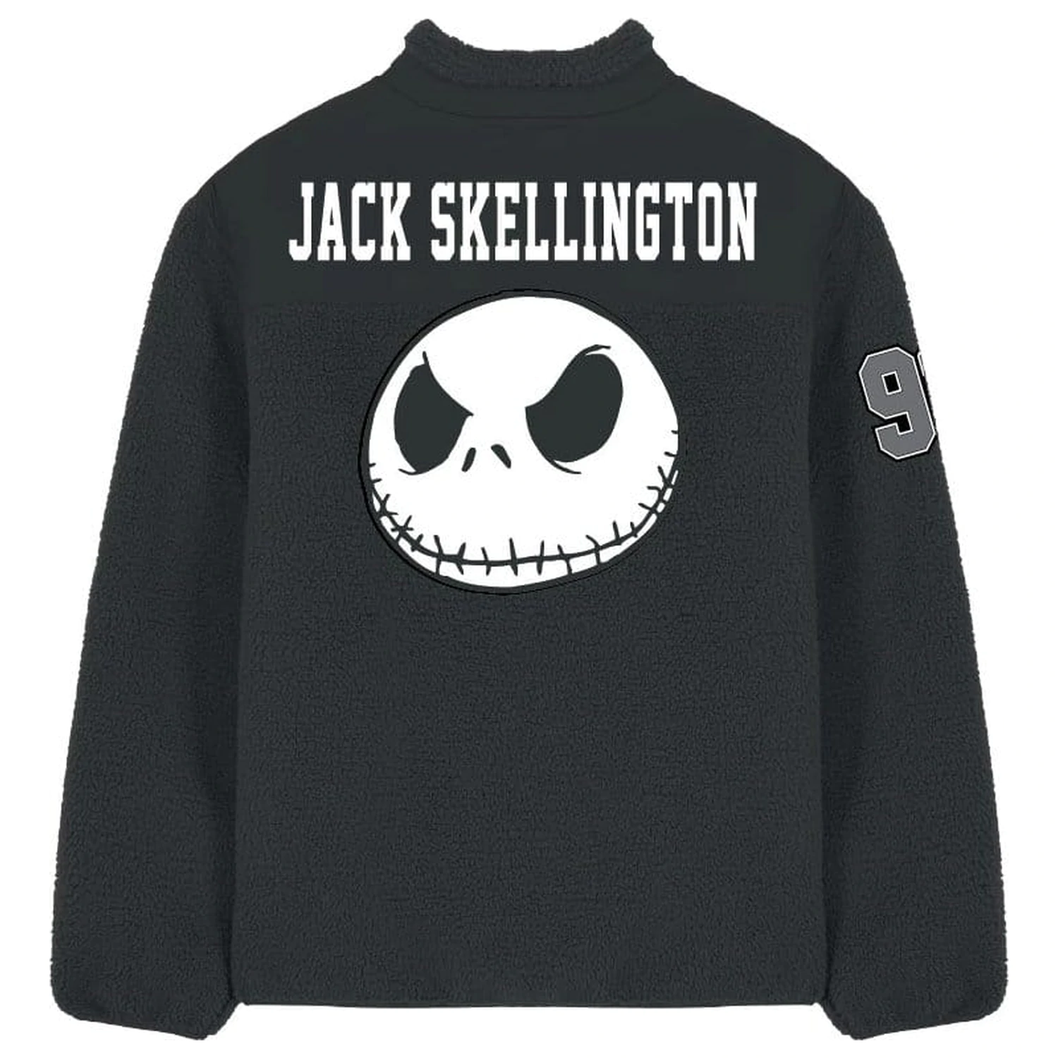 The Nightmare Before Christmas Jack Skellington jachetă Sherpa poza produsului