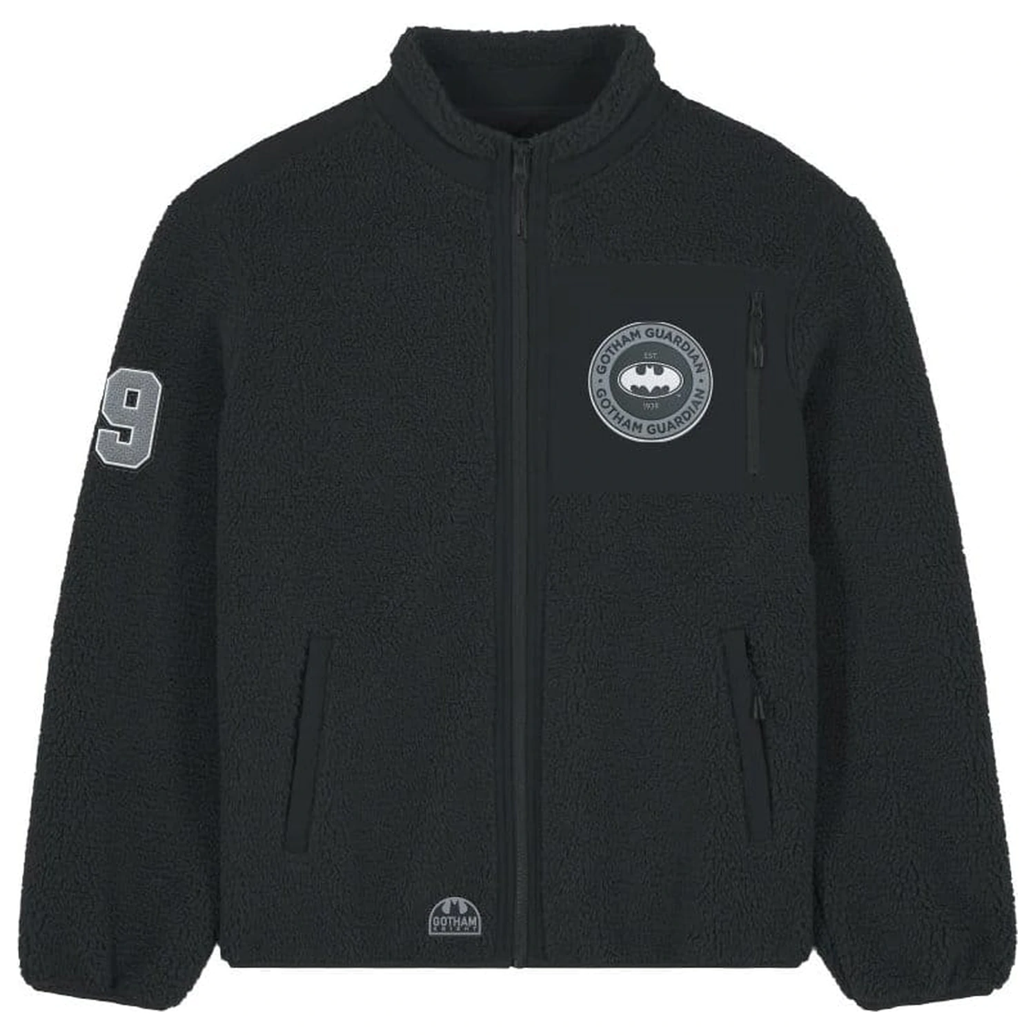DC Comics Jachetă Sherpa Batman Logo poza produsului