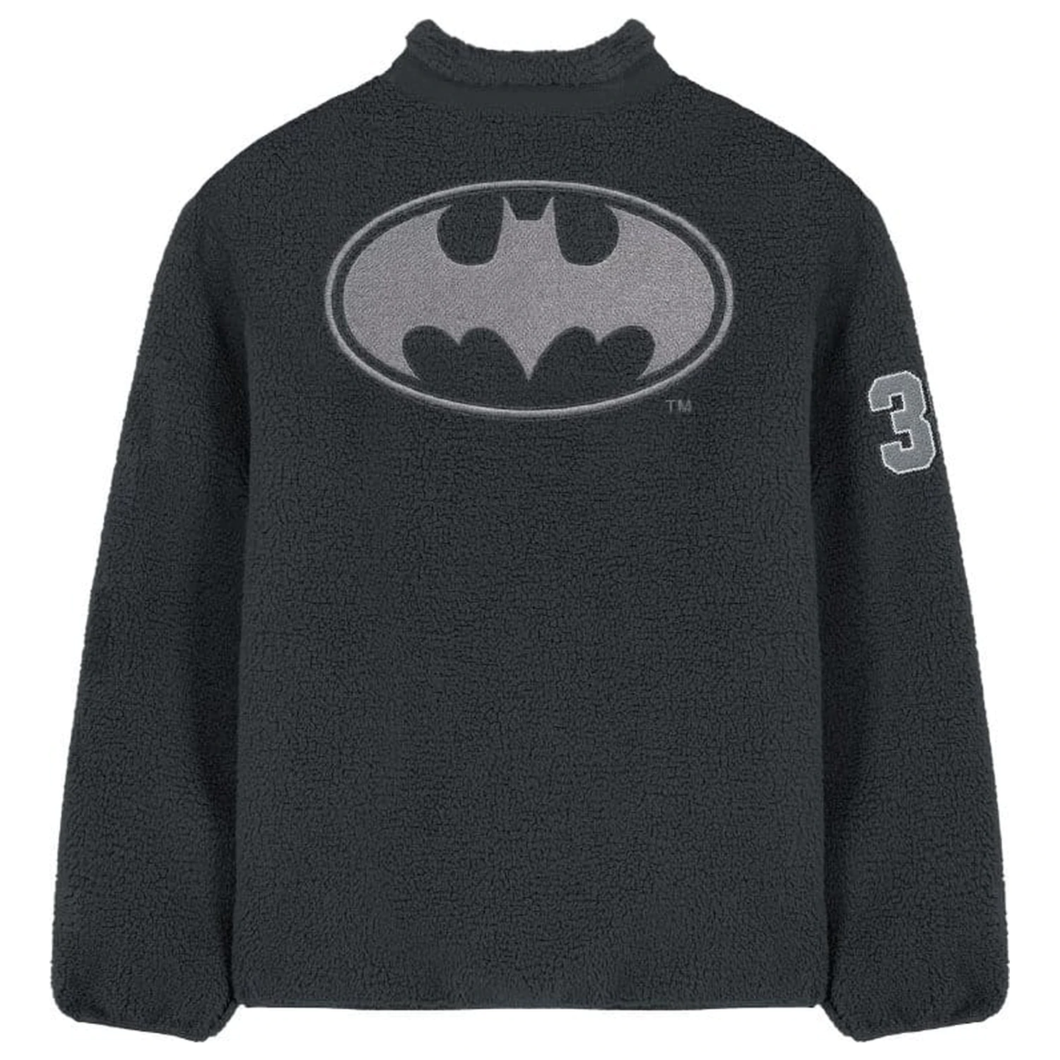 DC Comics Jachetă Sherpa Batman Logo poza produsului