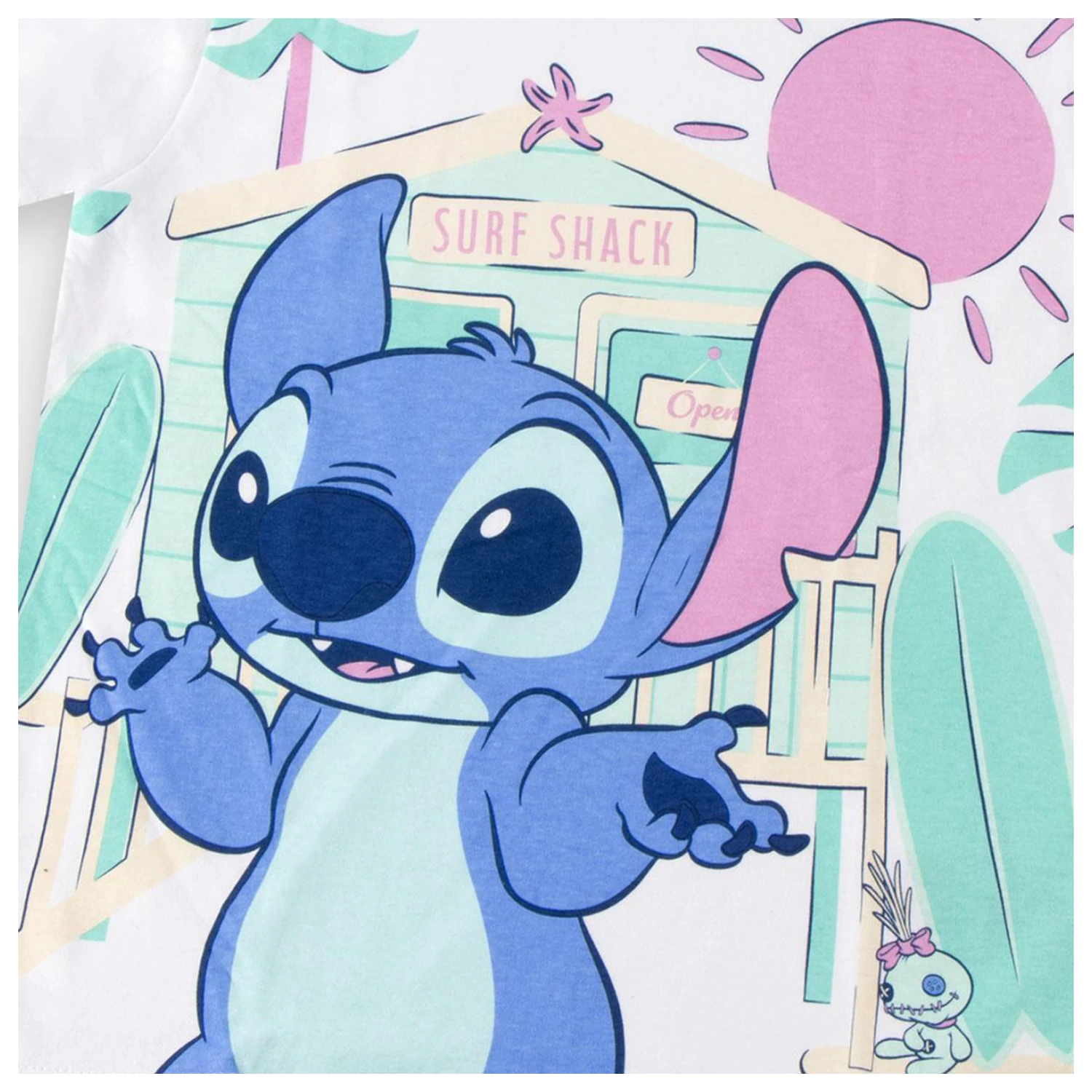 Stitch's Surf Shack tricou pentru copii cu mânecă scurtă, top poza produsului