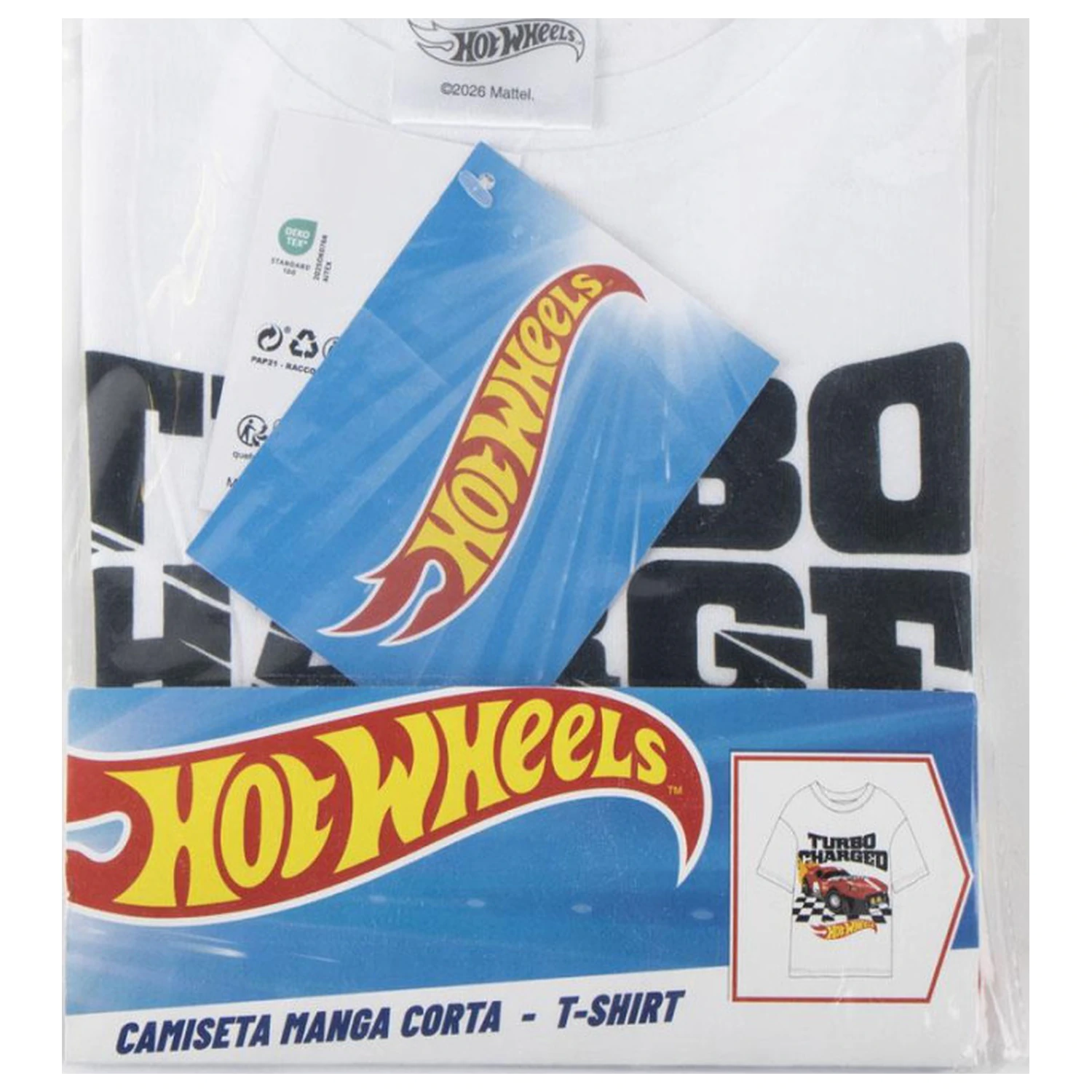 Hot Wheels Turbo Kids' Tricou cu Mânecă Scurtă, Top poza produsului