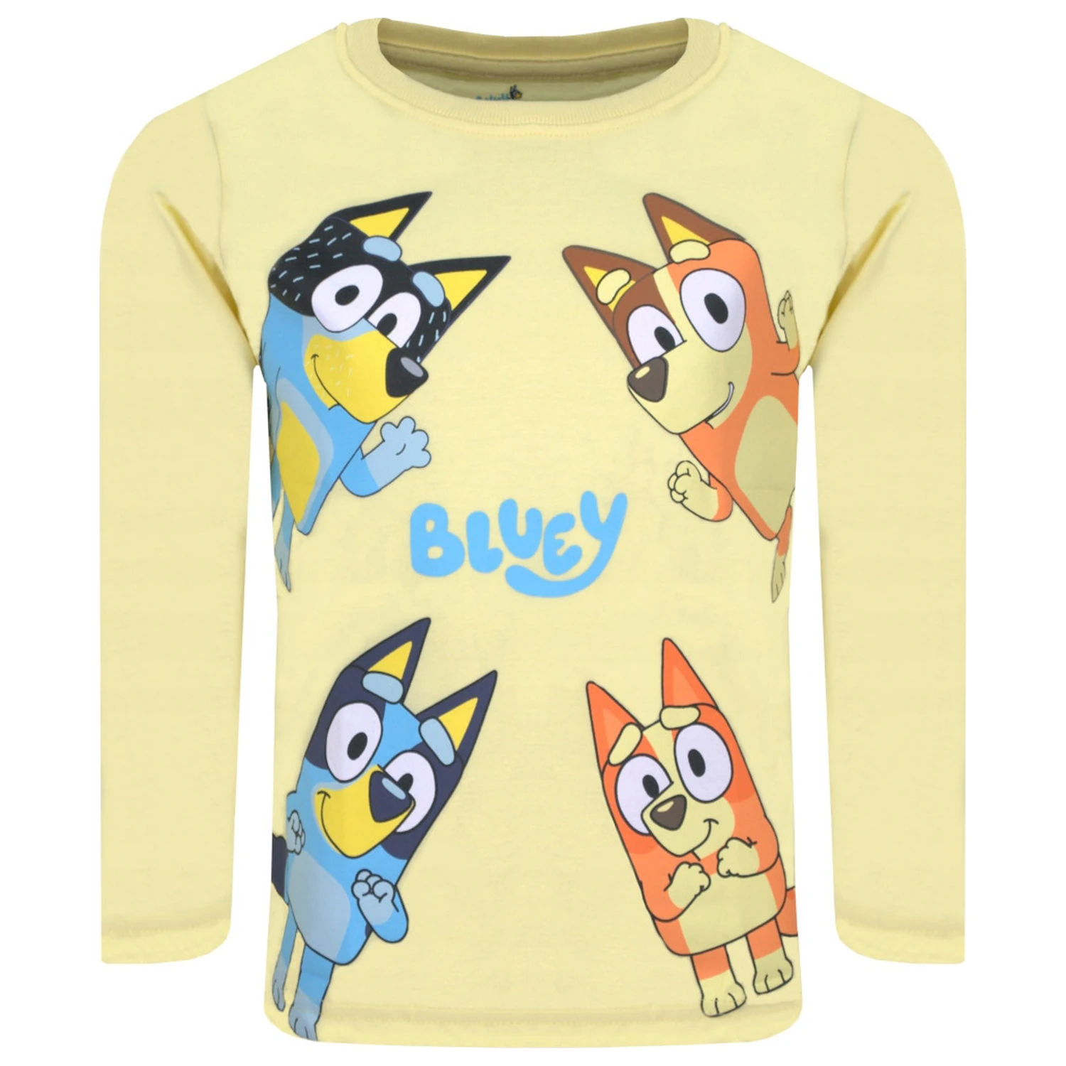 Bluey Let's Do Yellow Tricou cu mânecă lungă pentru copii, Top poza produsului