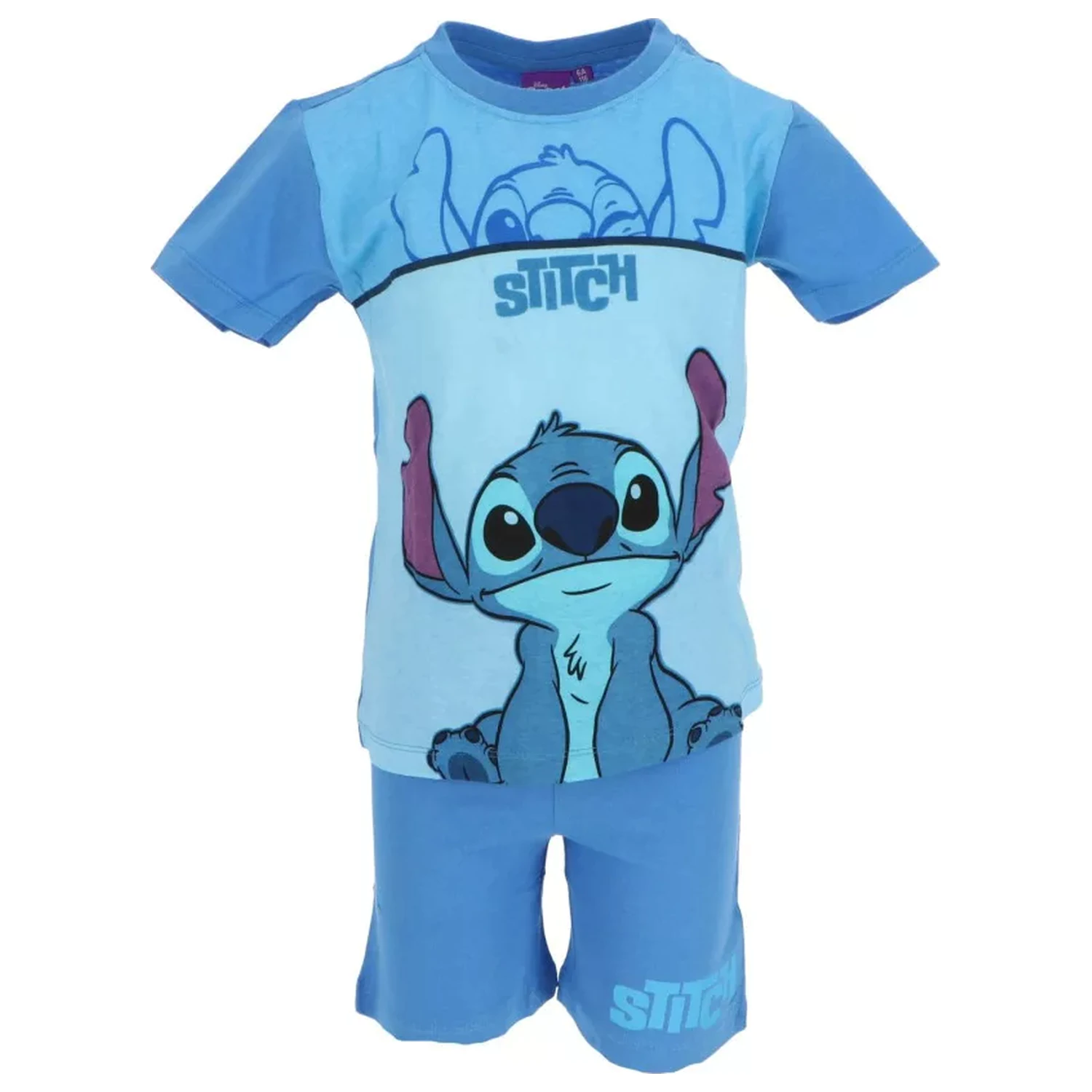 Lilo & Stitch Sweet Light Blue Kids pijama scurtă poza produsului