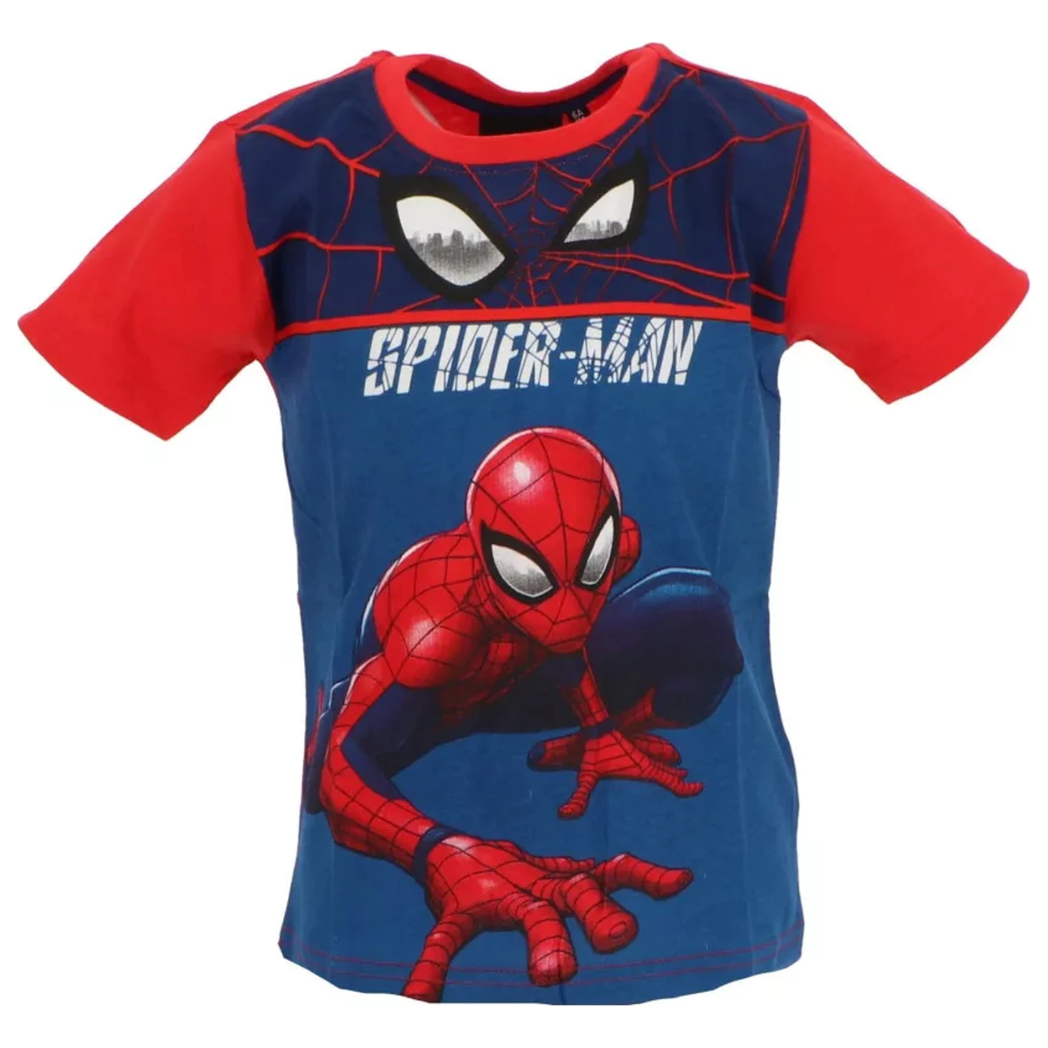Spider-Man Wall Red tricou pentru copii cu mânecă scurtă, top poza produsului
