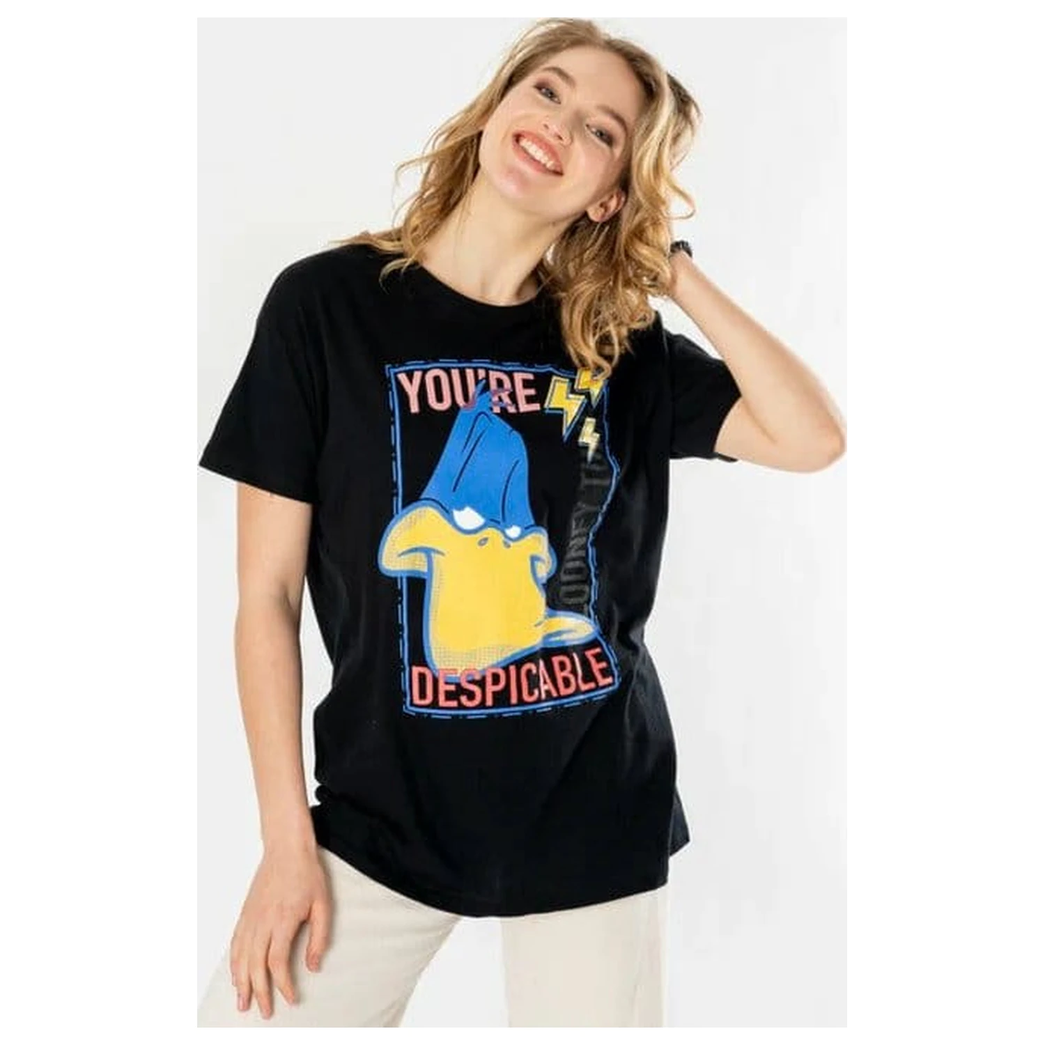 Looney Tunes Tricou Daffy You're Despicable poza produsului