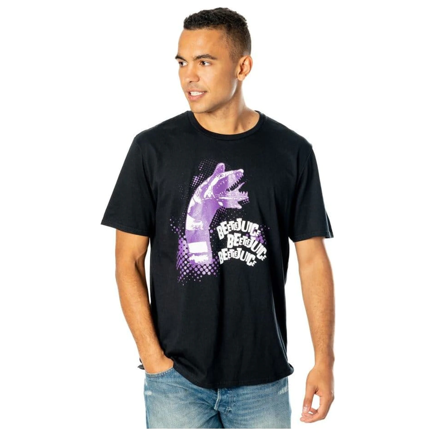 Tricou Beetlejuice Sandworm poza produsului