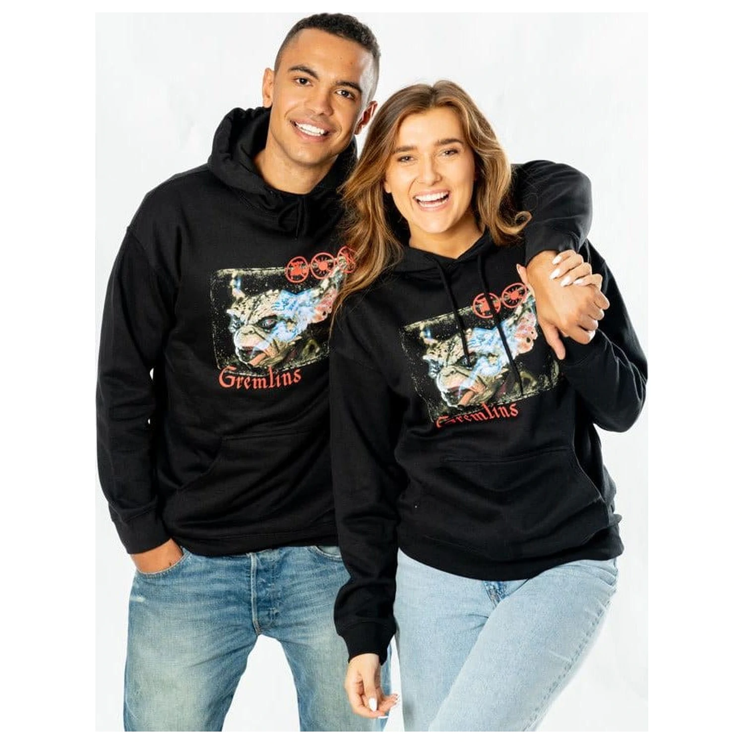 Gremlins Hooded Pulover Smoke poza produsului