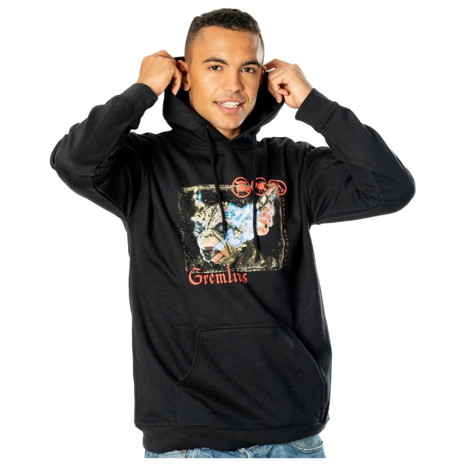 Gremlins Hooded Pulover Smoke poza produsului