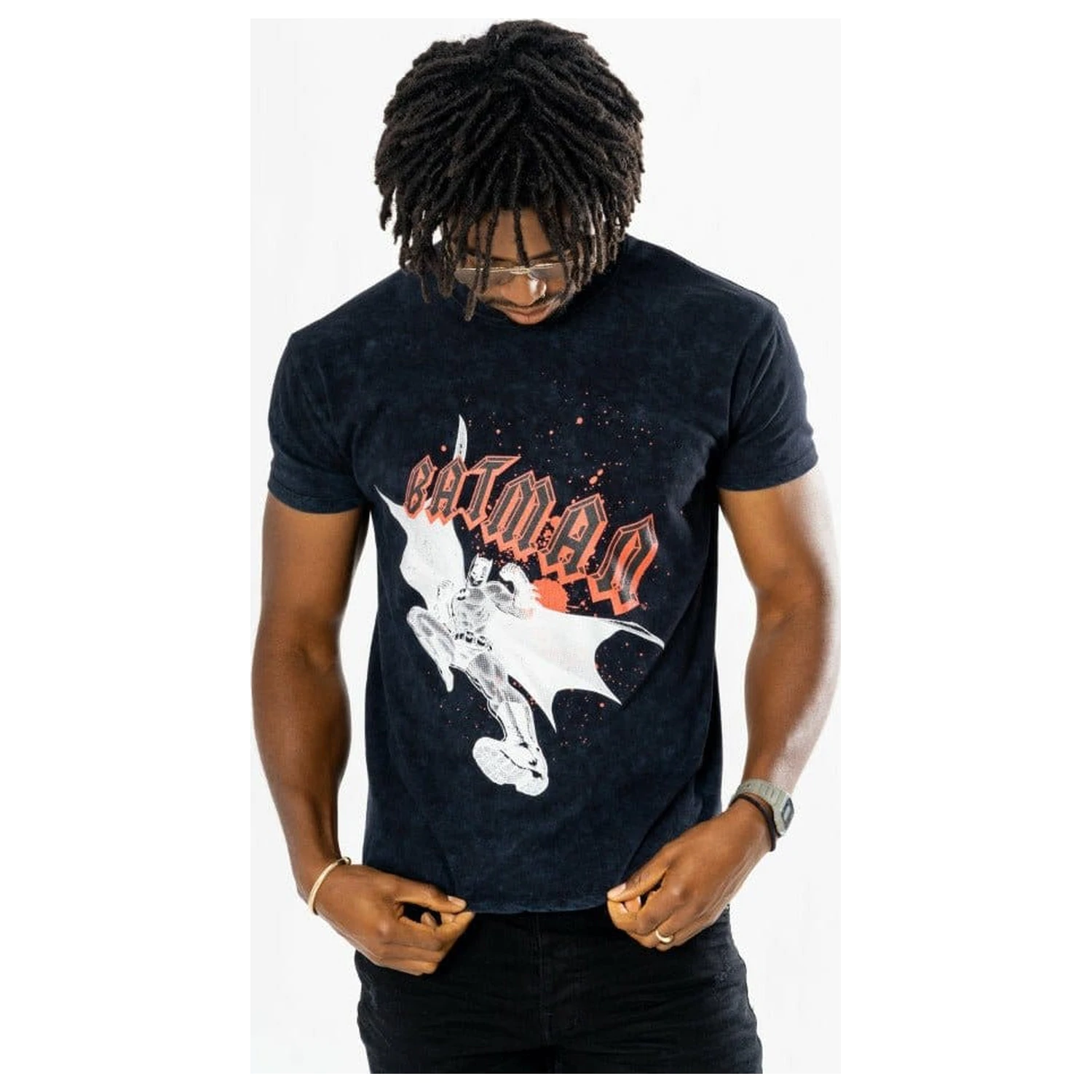 Batman tricou Rock Acid Wash poza produsului