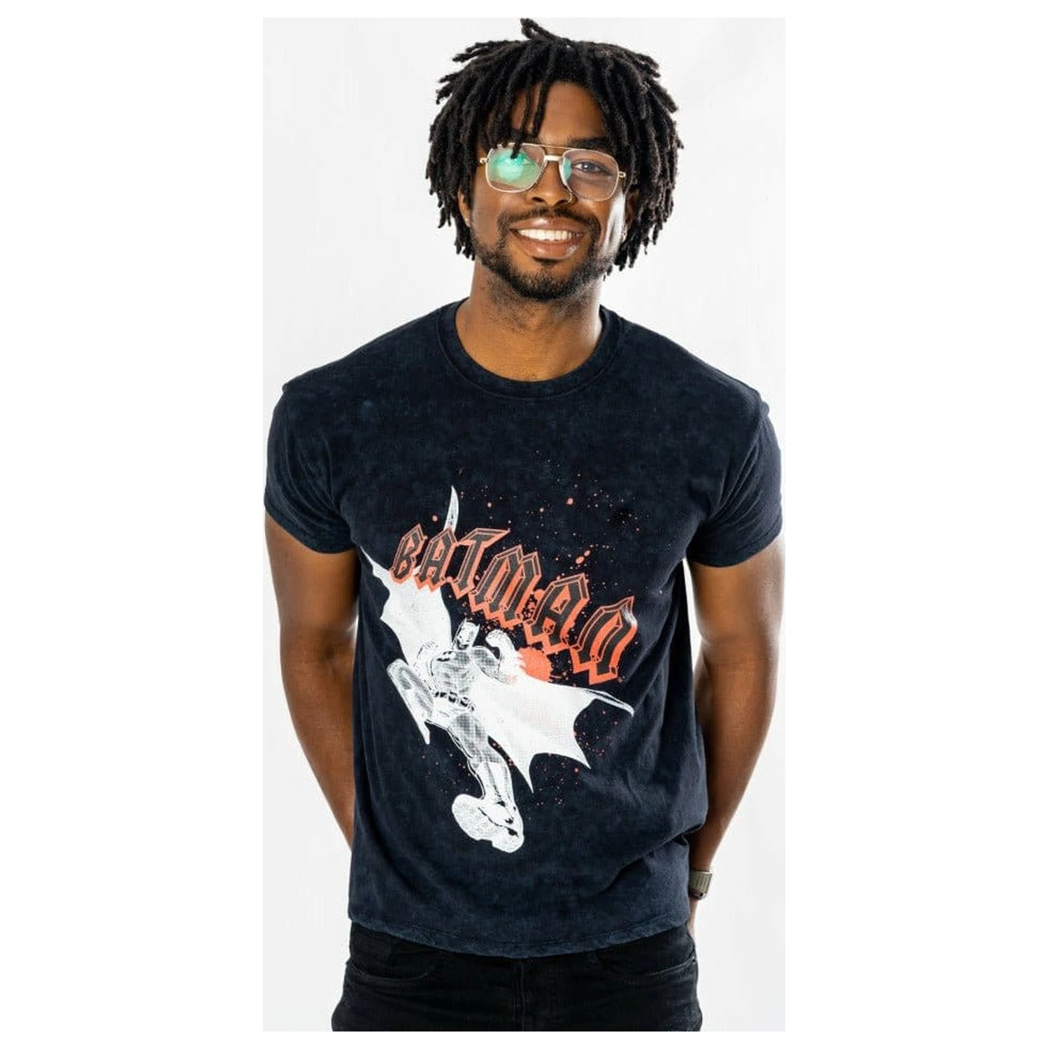 Batman tricou Rock Acid Wash poza produsului