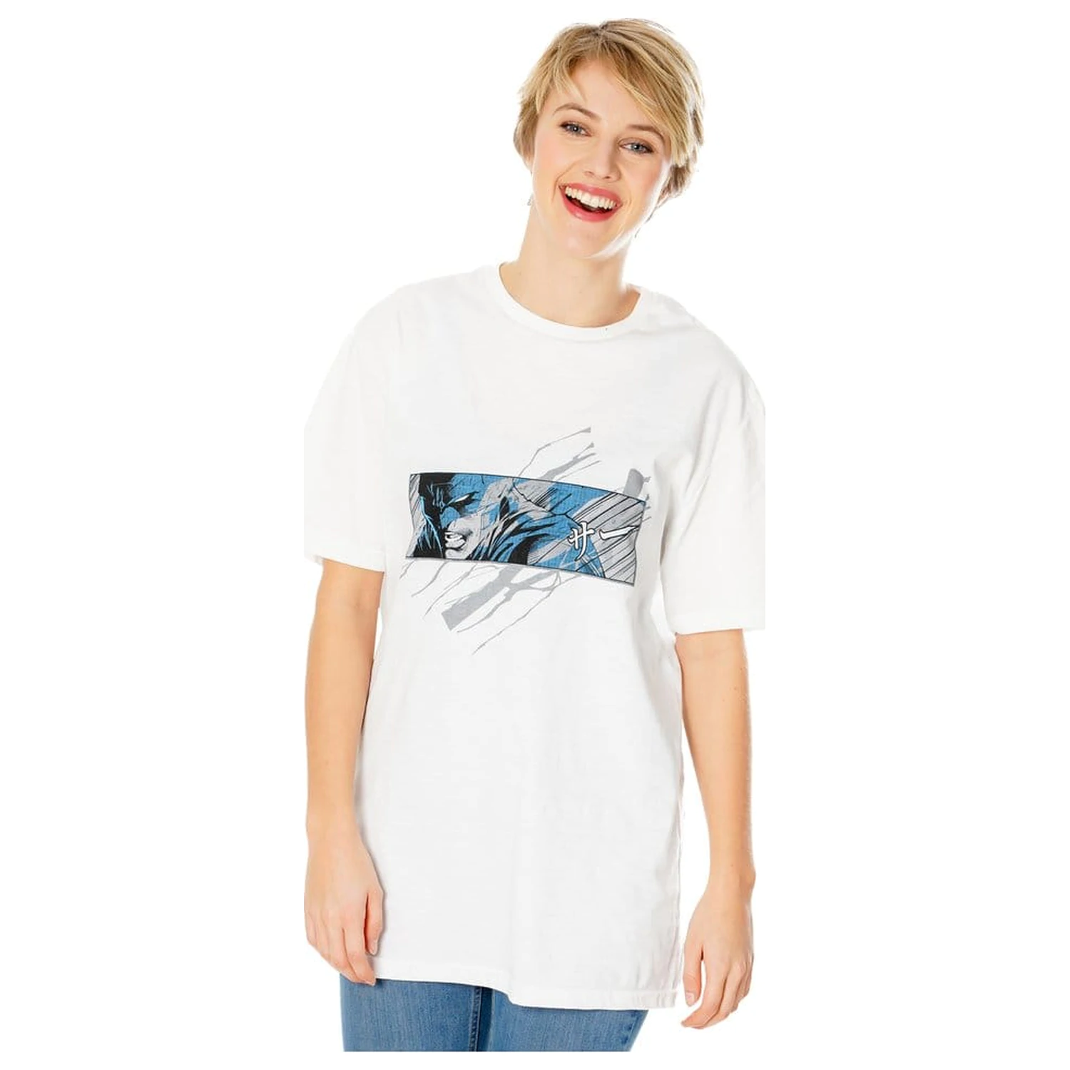 DC Comics tricou Batman Manga Rip poza produsului