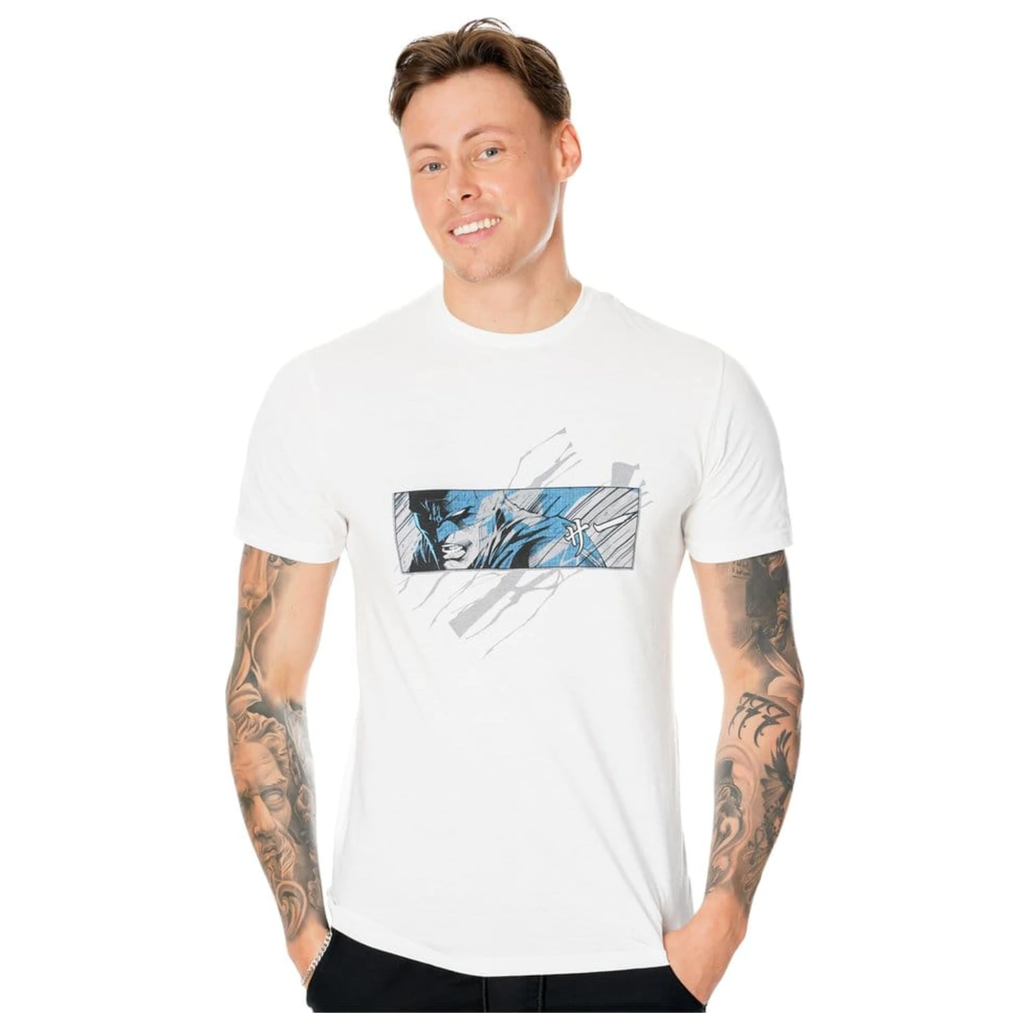 DC Comics tricou Batman Manga Rip poza produsului