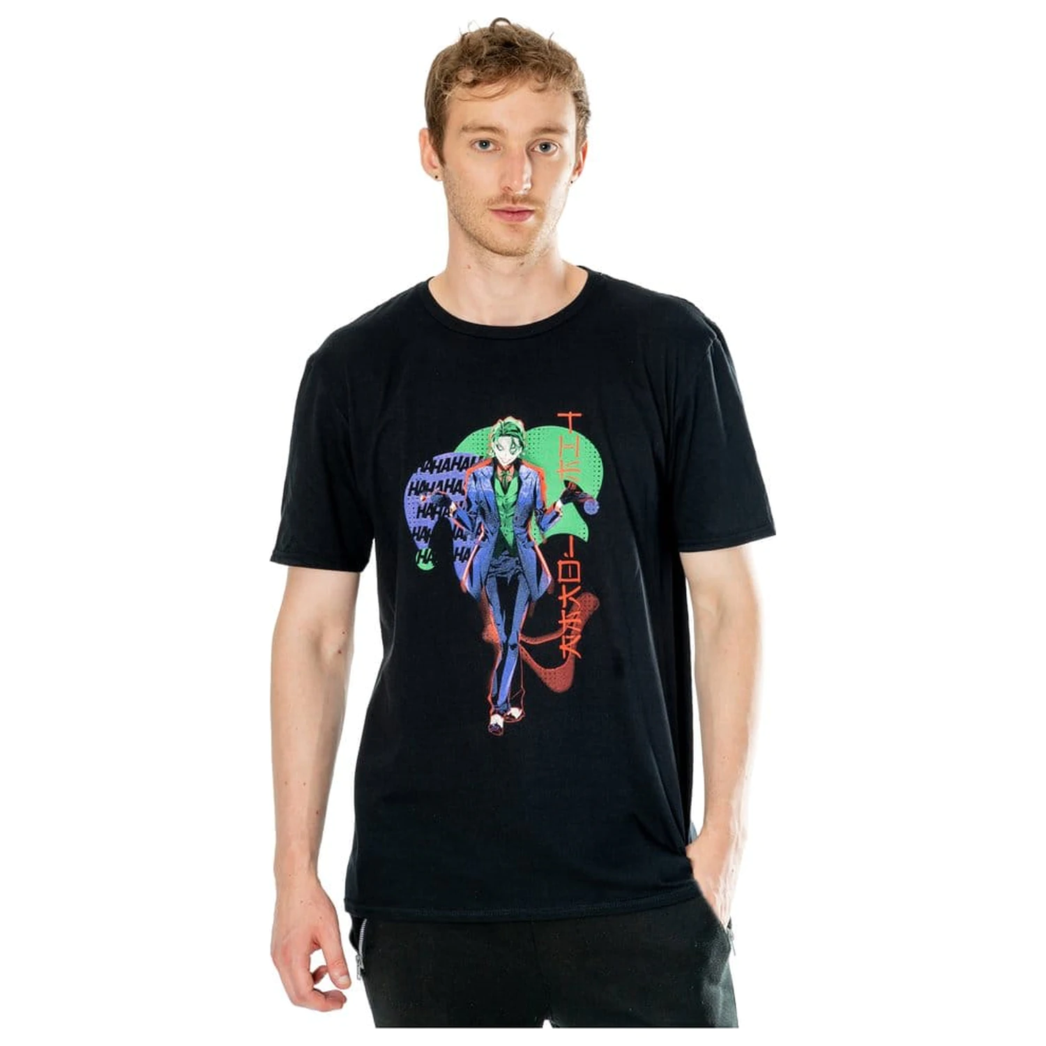 DC Comics Tricou The Joker Anime Red Light poza produsului