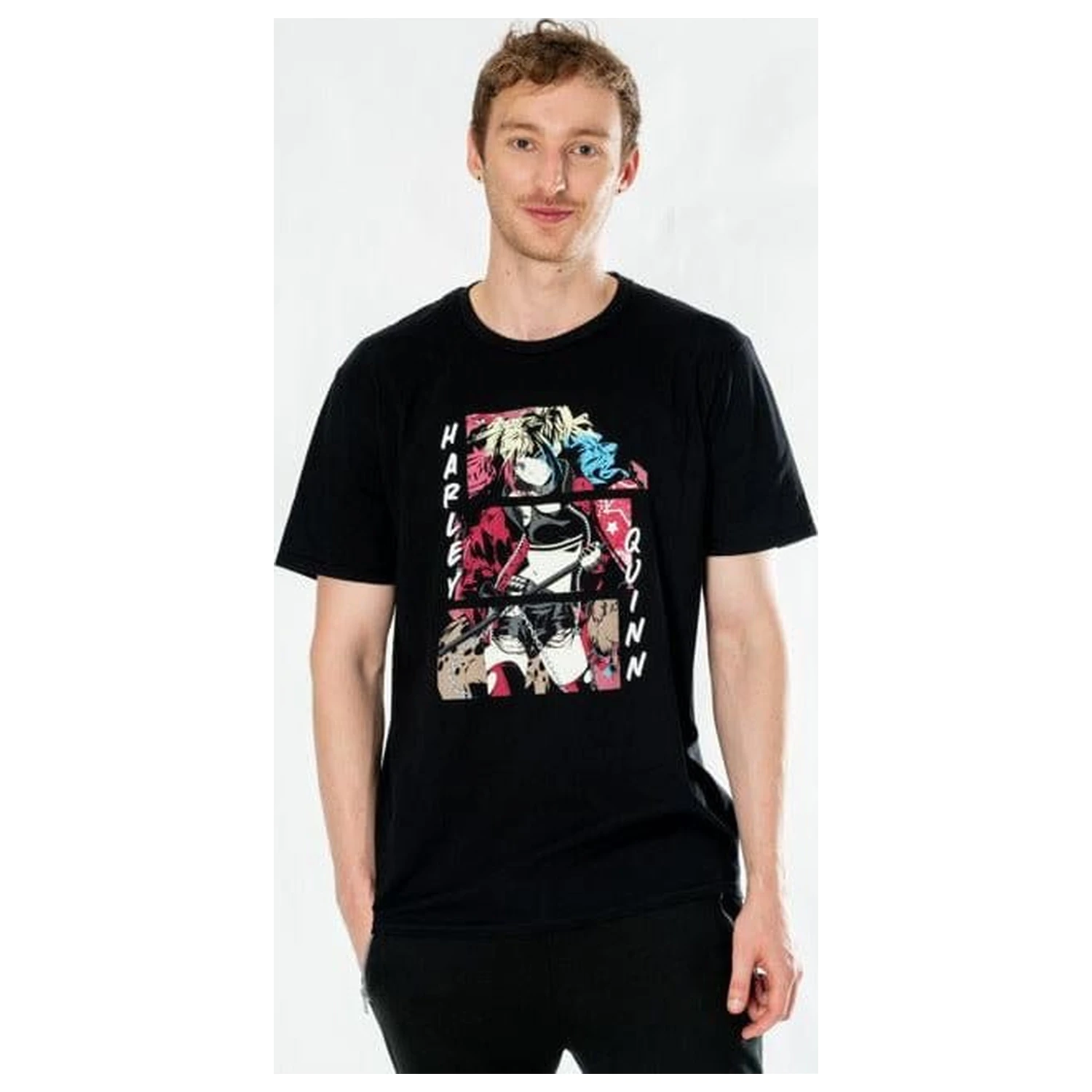 Tricou DC Comics Harley Quinn Anime Comic poza produsului