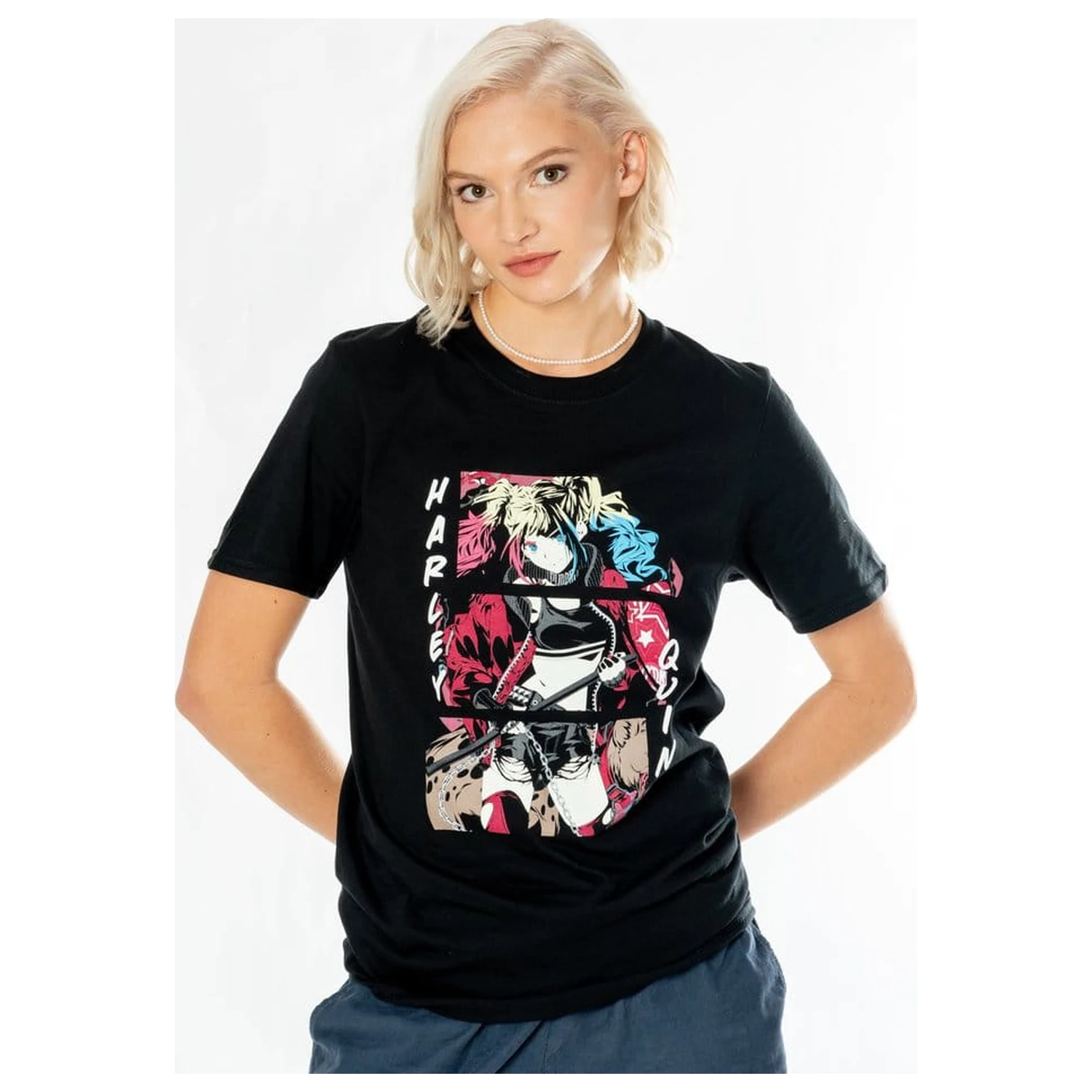 Tricou DC Comics Harley Quinn Anime Comic poza produsului