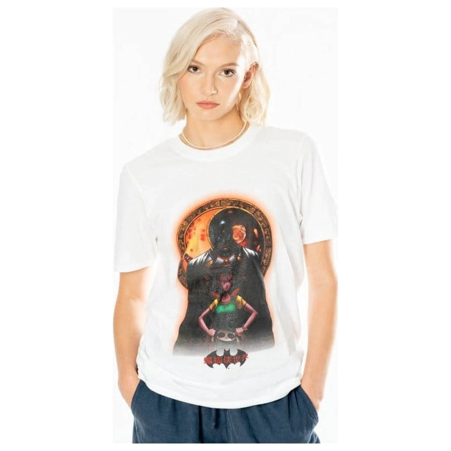 DC Comics tricou Batman Anime Moon poza produsului