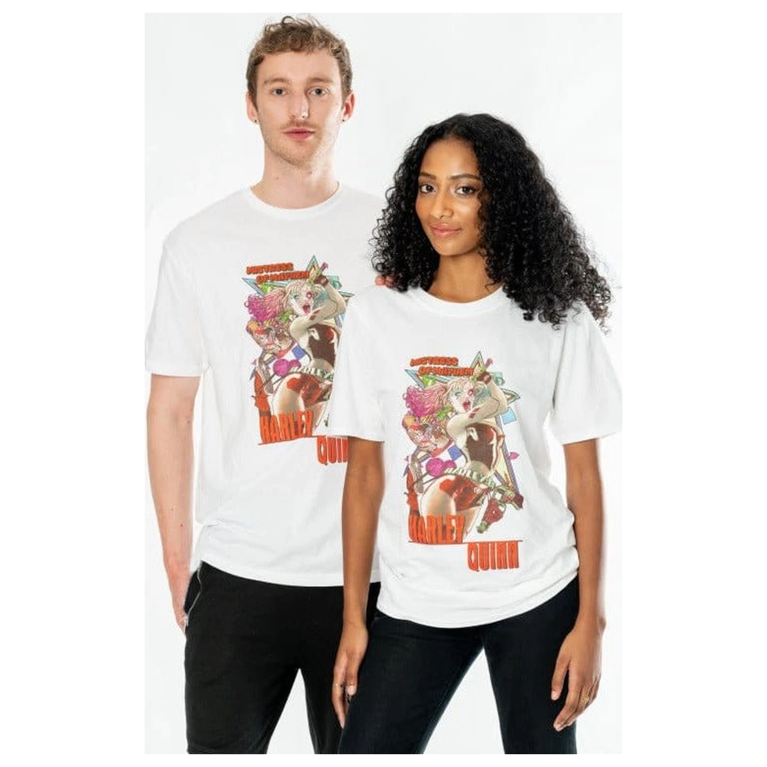 Tricou DC Harley Quinn Anime Mayhem poza produsului
