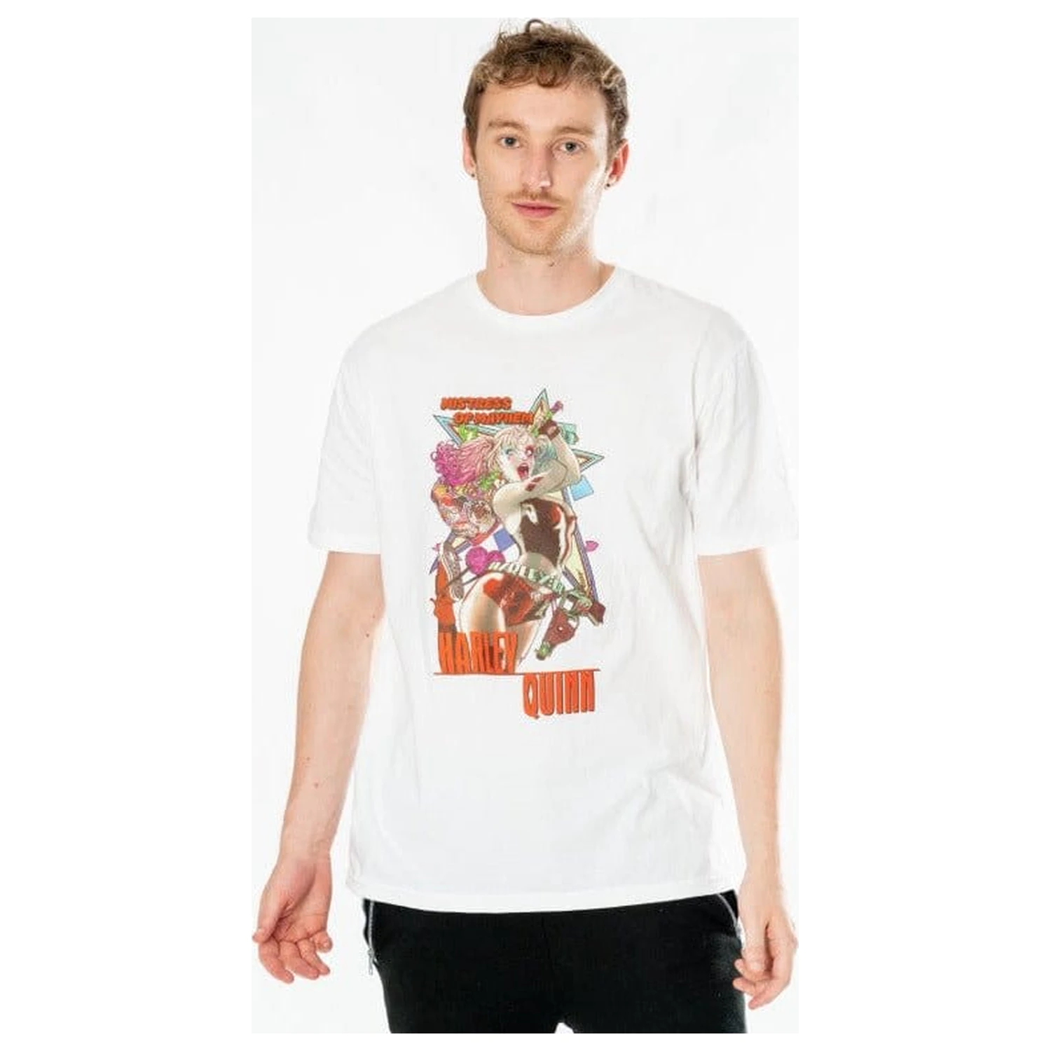 Tricou DC Harley Quinn Anime Mayhem poza produsului