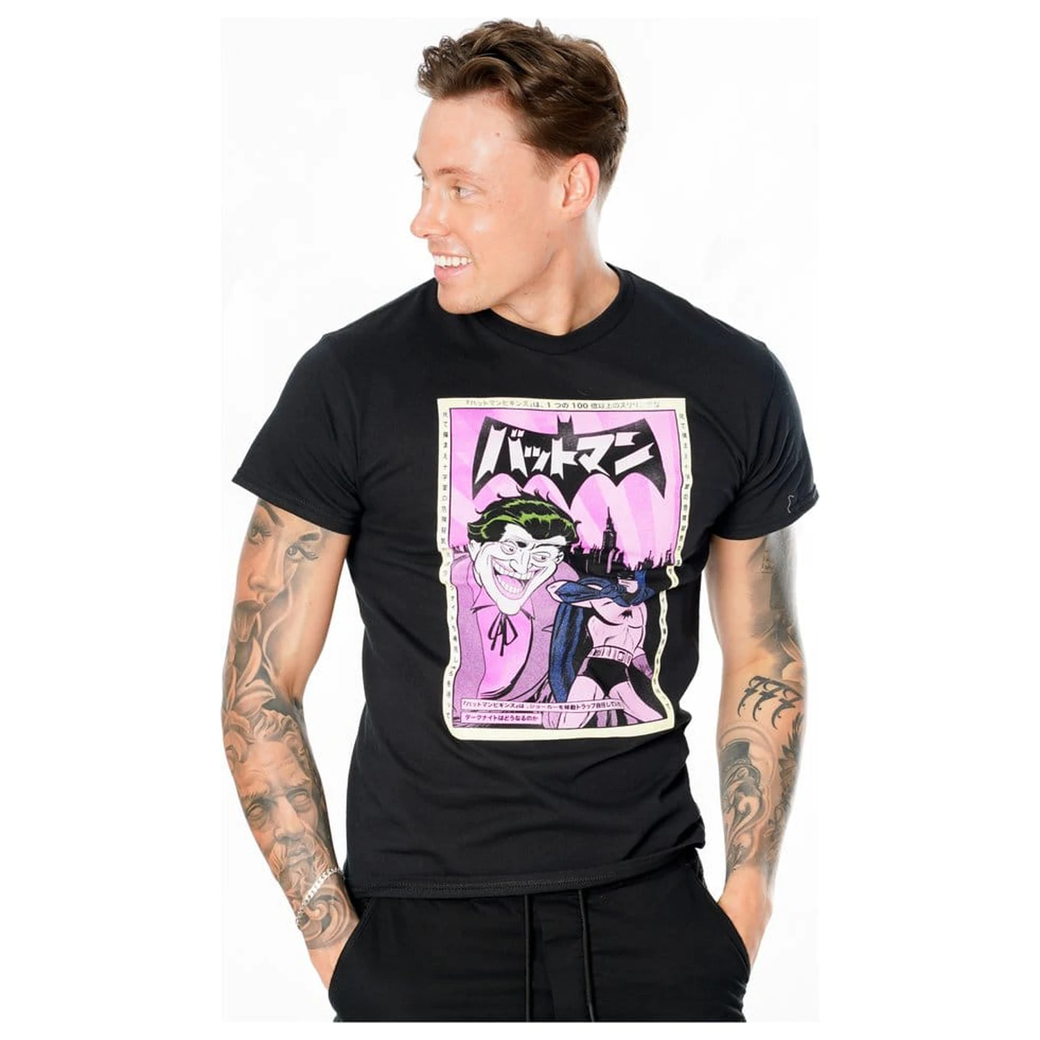 Batman tricou Joker Anime Poster poza produsului