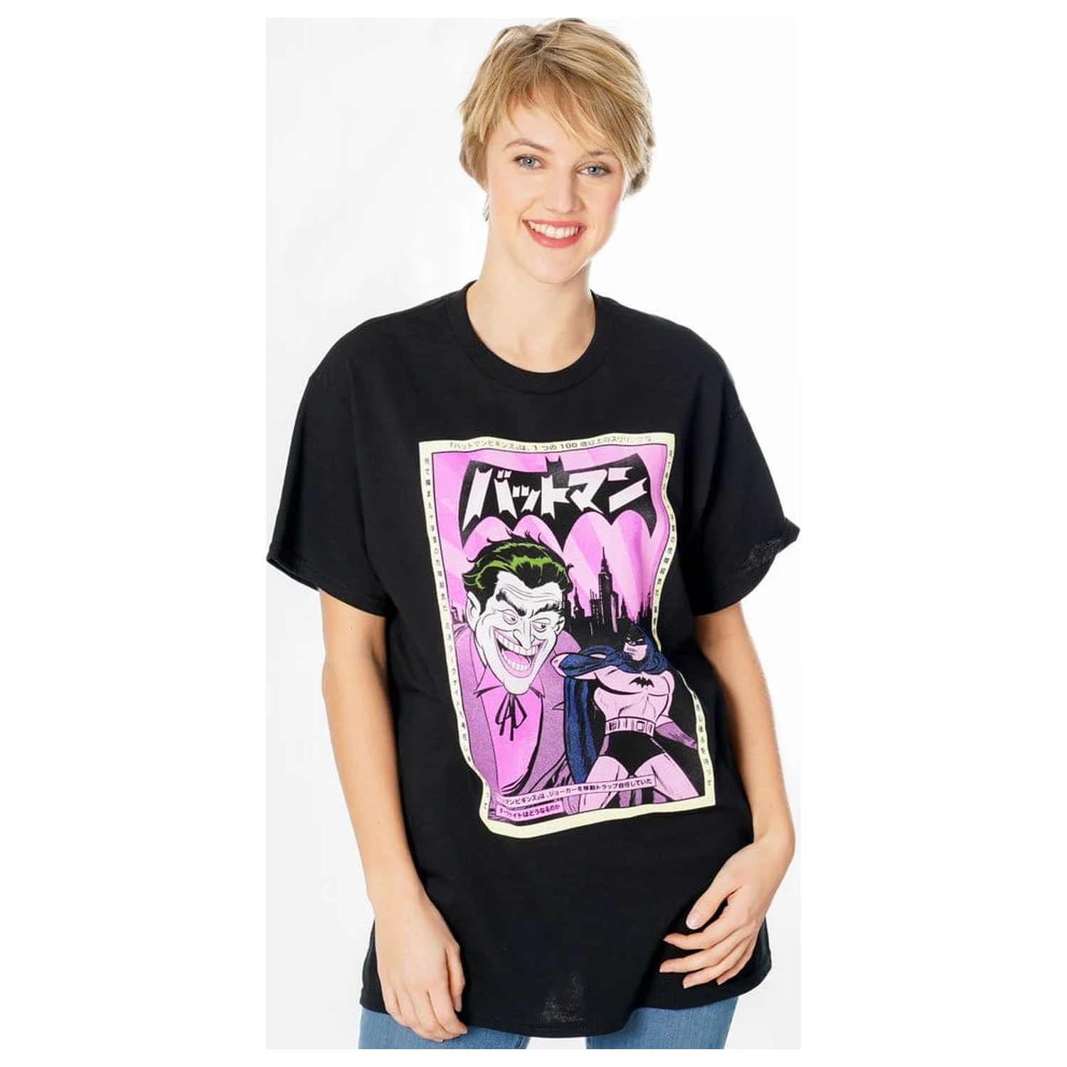 Batman tricou Joker Anime Poster poza produsului