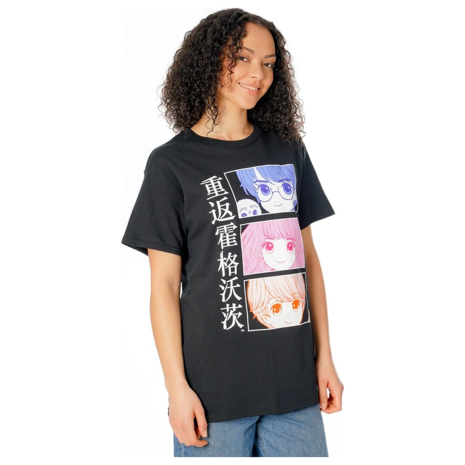Harry Potter tricou Anime Hogwarts poza produsului