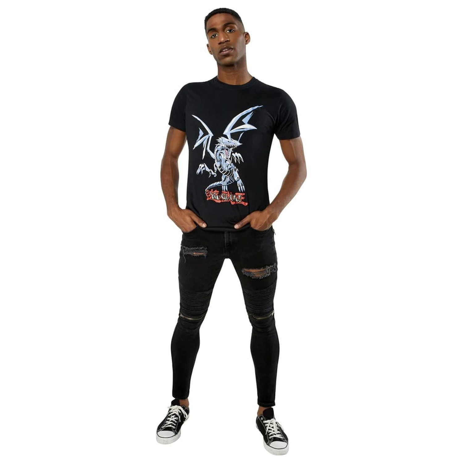 Yu-Gi-Oh! Tricou Blue Eyes White Dragon poza produsului
