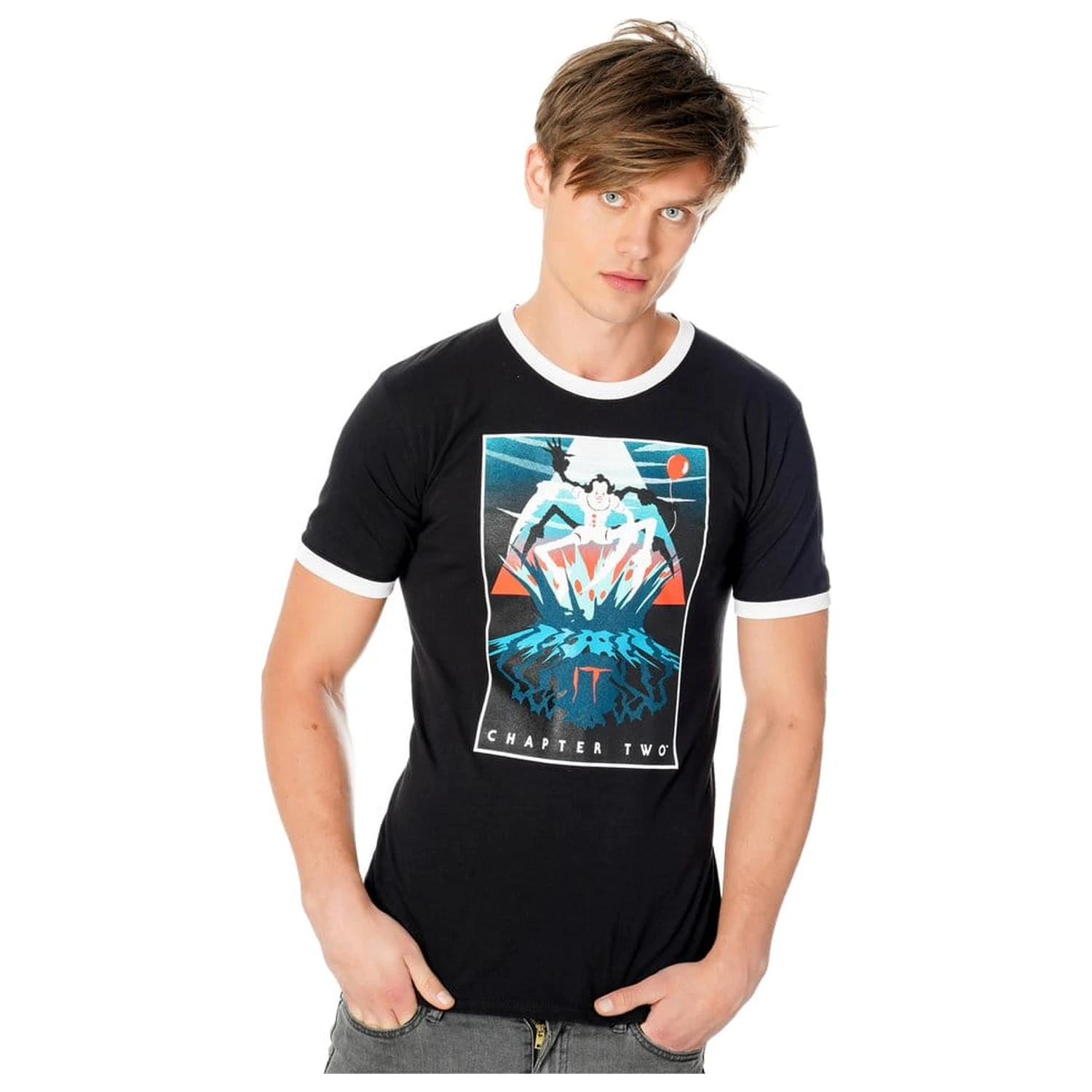 It Tricou Vintage Sewer Monster poza produsului
