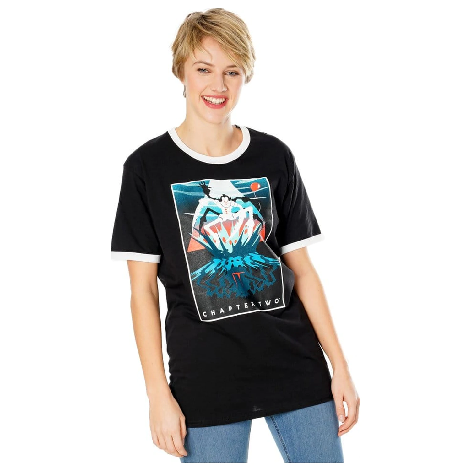 It Tricou Vintage Sewer Monster poza produsului