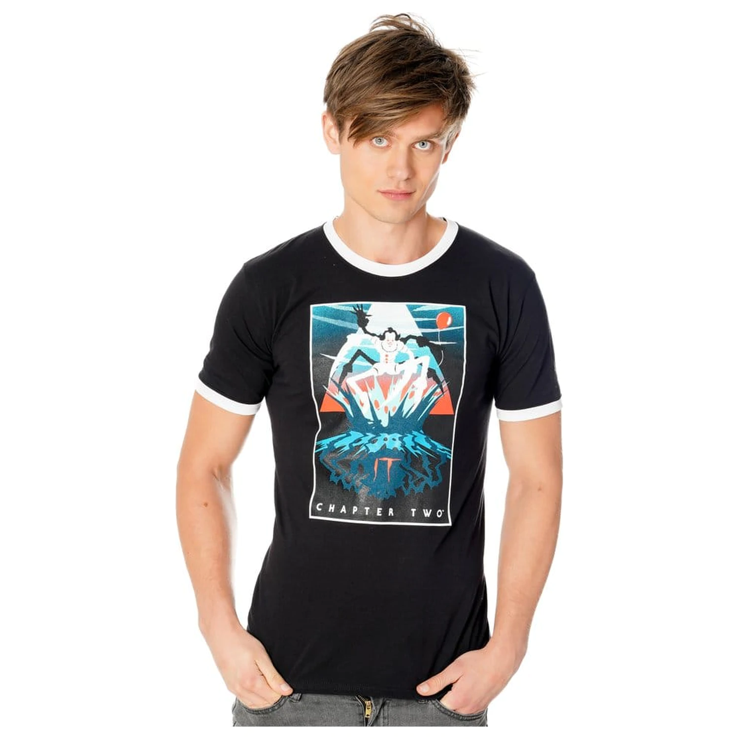 It Tricou Vintage Sewer Monster poza produsului