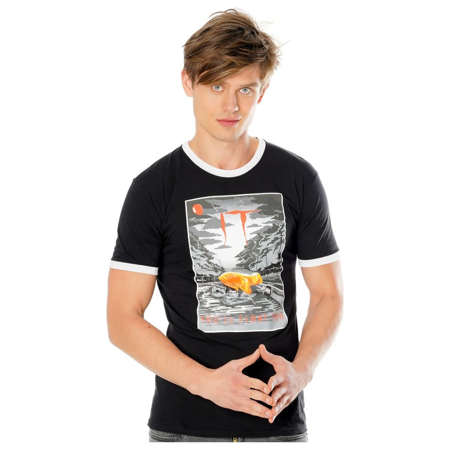 IT tricou Vintage You'll Float Too poza produsului