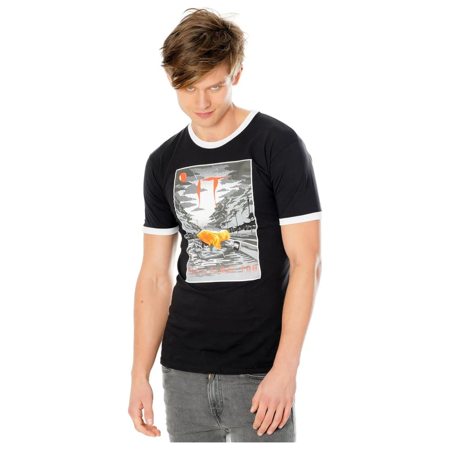 IT tricou Vintage You'll Float Too poza produsului