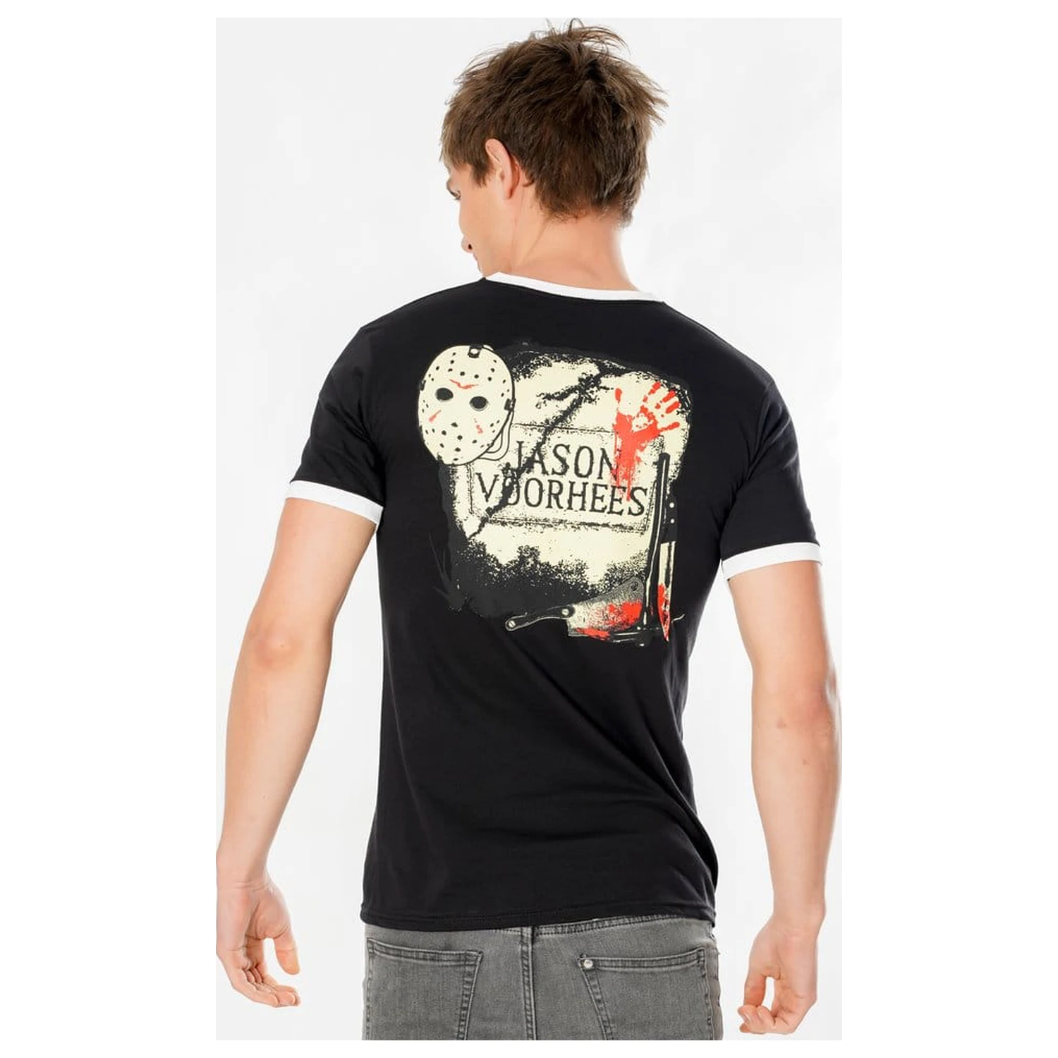 Friday the 13th Tricou Life Ring Mask Reverse poza produsului