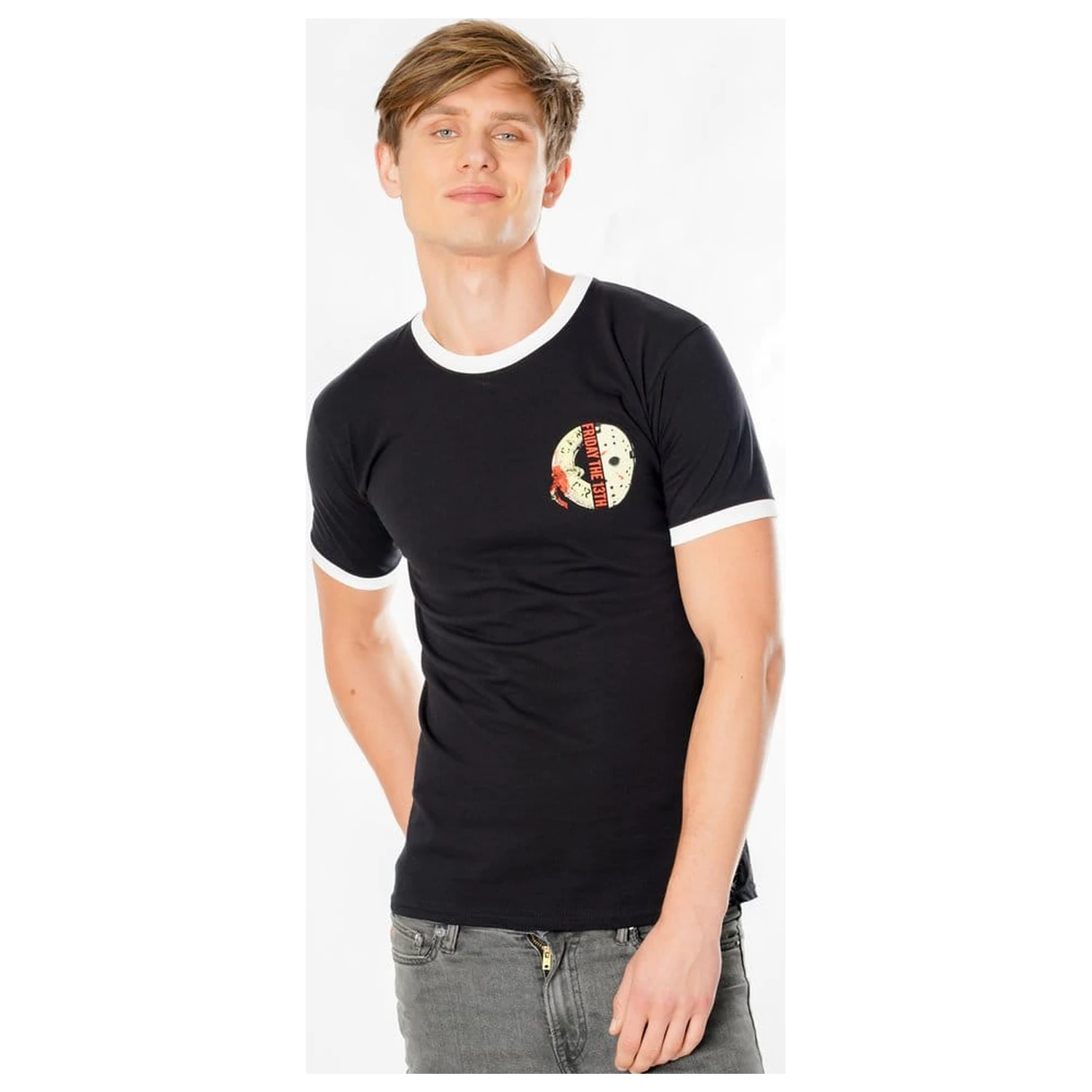 Friday the 13th Tricou Life Ring Mask Reverse poza produsului