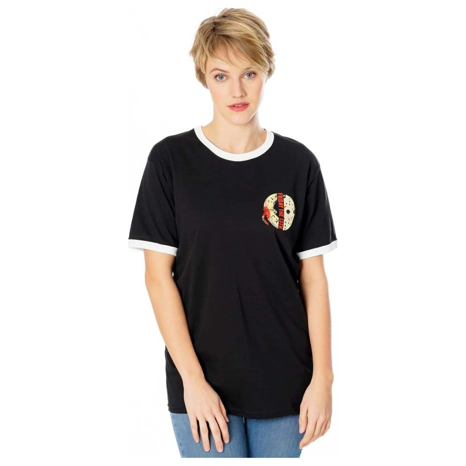 Friday the 13th Tricou Life Ring Mask Reverse poza produsului