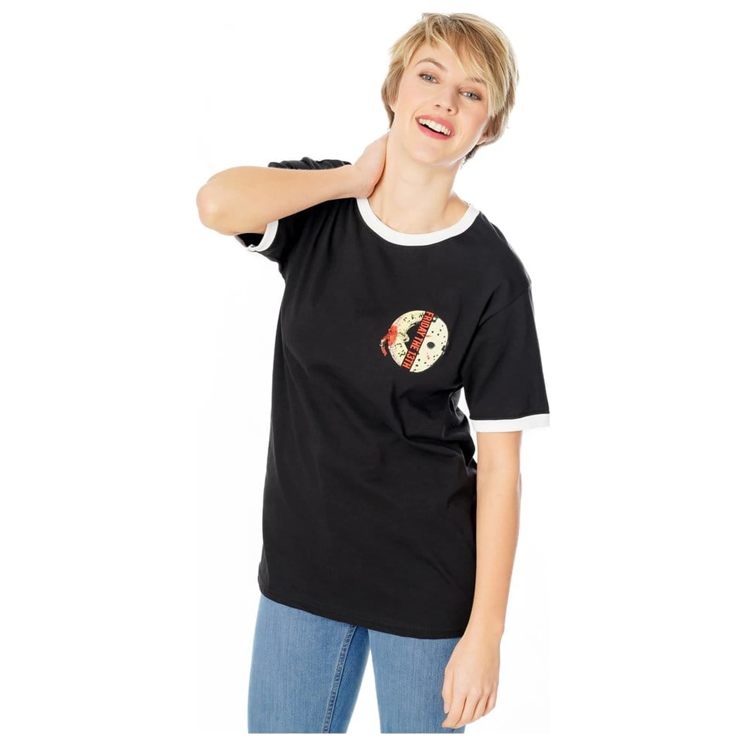 Friday the 13th Tricou Life Ring Mask Reverse poza produsului