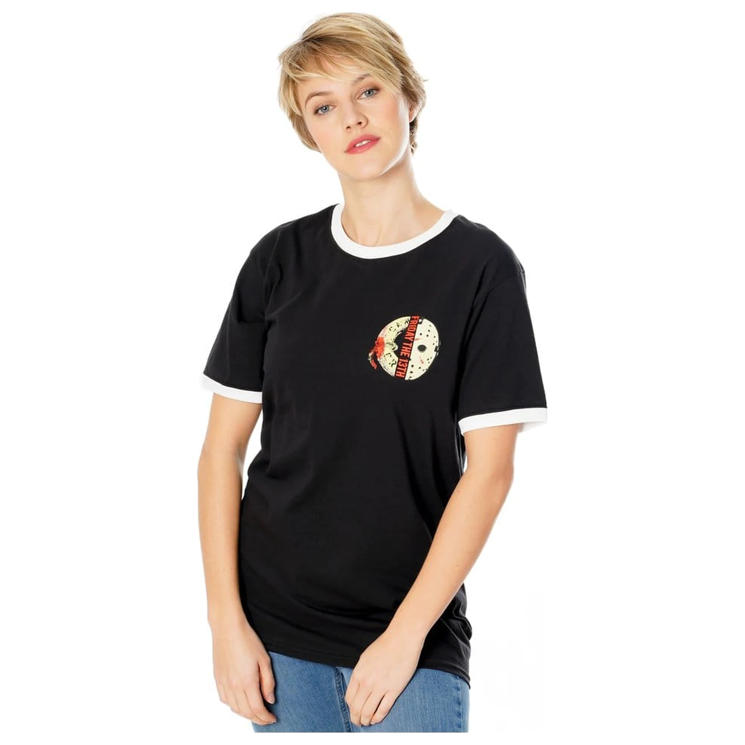 Friday the 13th Tricou Life Ring Mask Reverse poza produsului