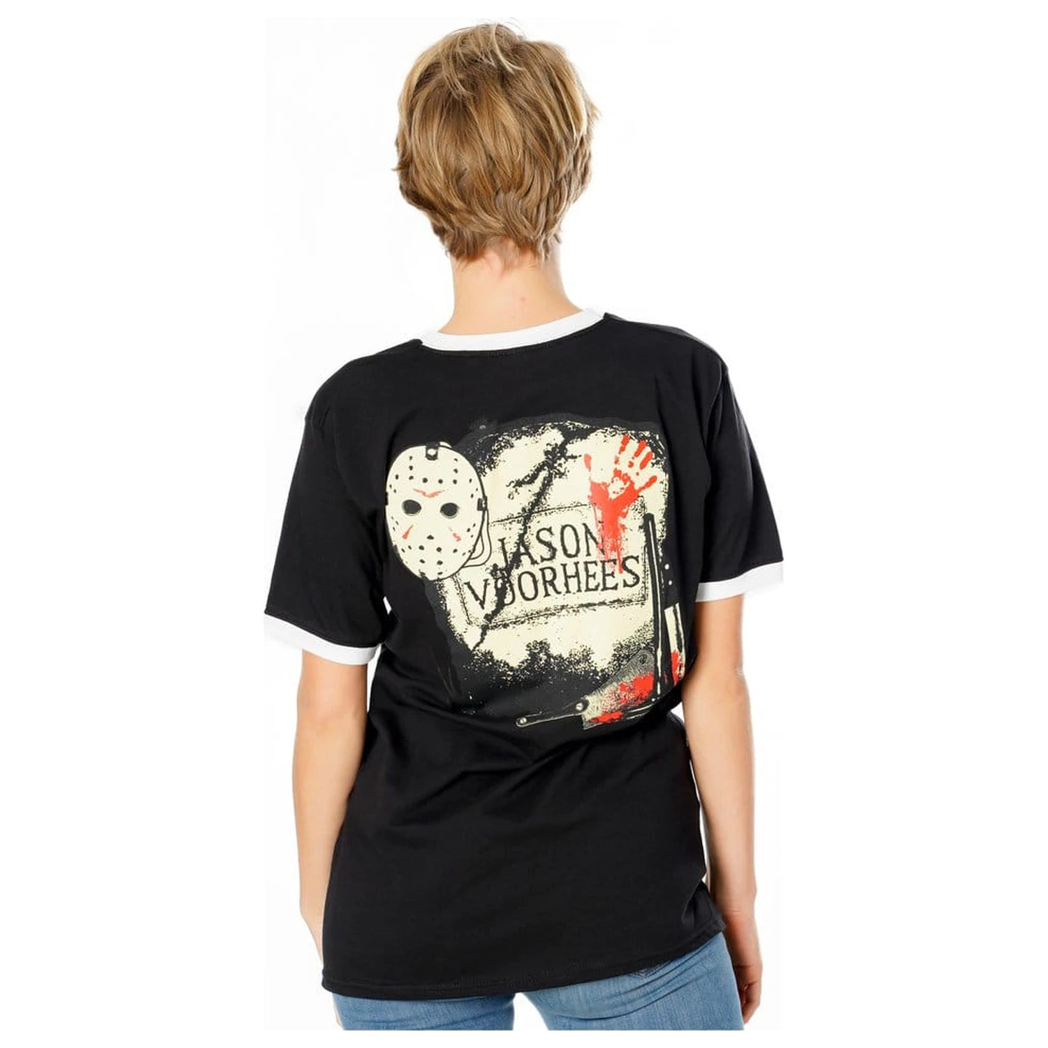Friday the 13th Tricou Life Ring Mask Reverse poza produsului