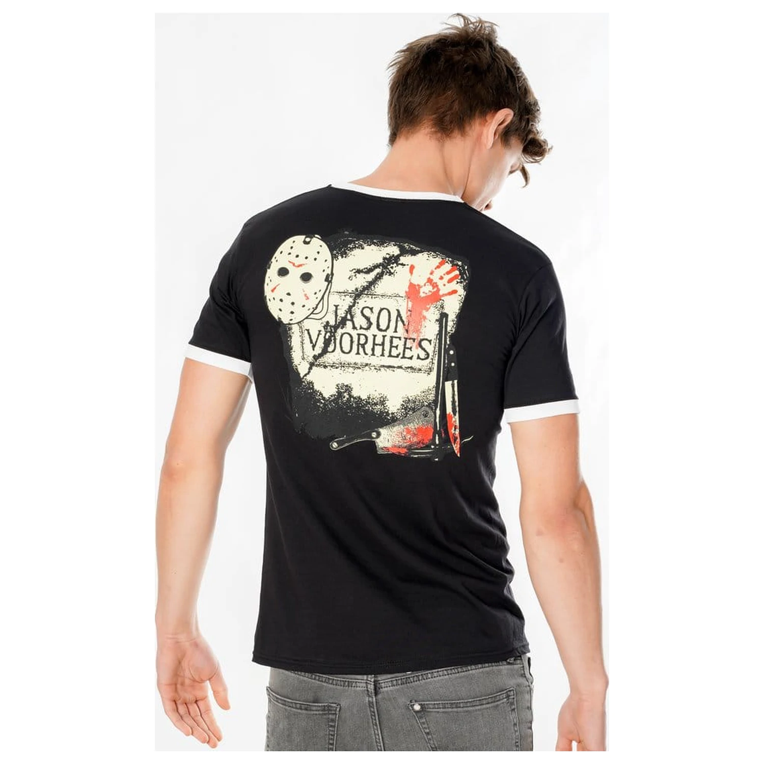 Friday the 13th Tricou Life Ring Mask Reverse poza produsului